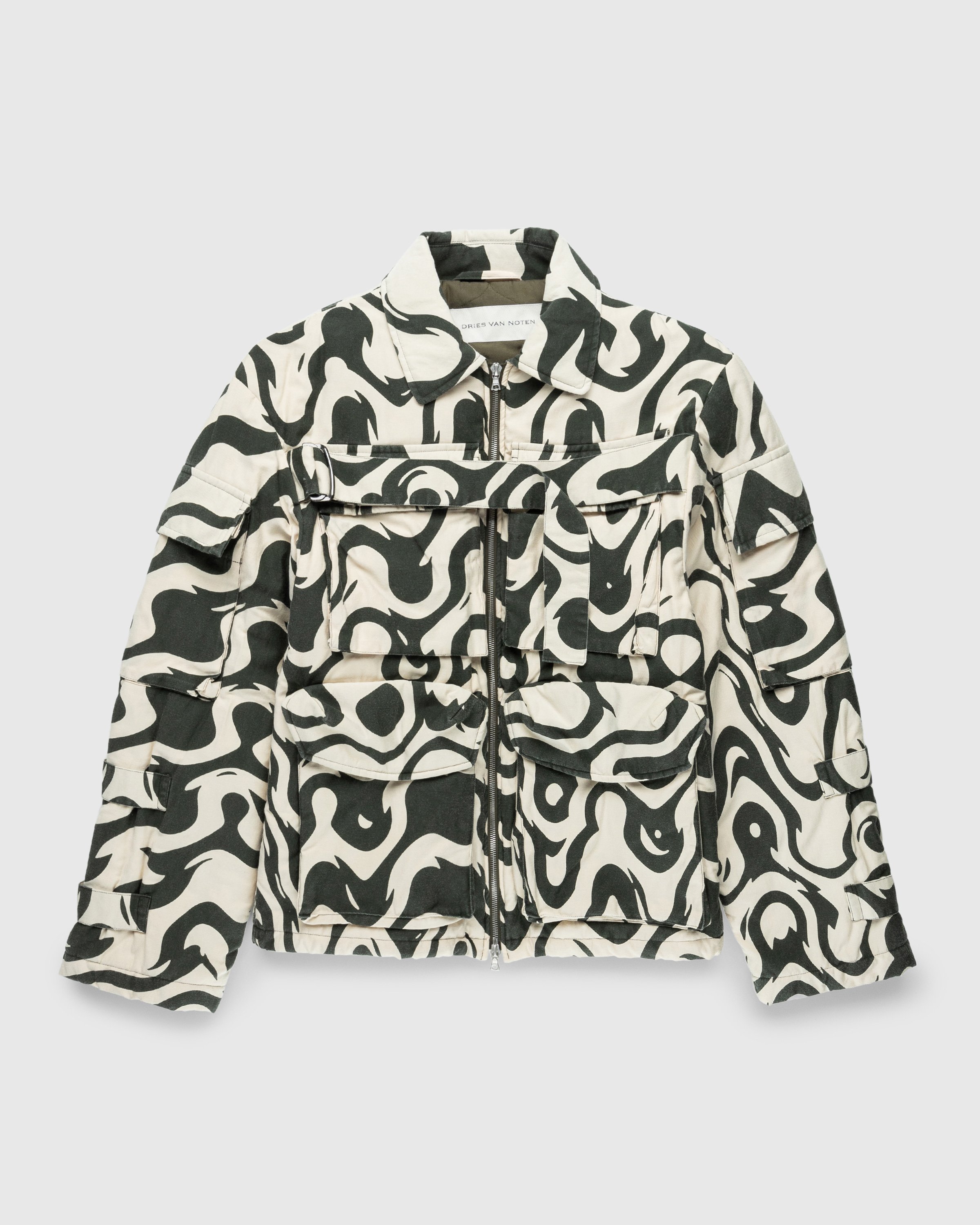 Dries van Noten - Vonac Bis Jacket Anthracite - Clothing - Grey - Image 1