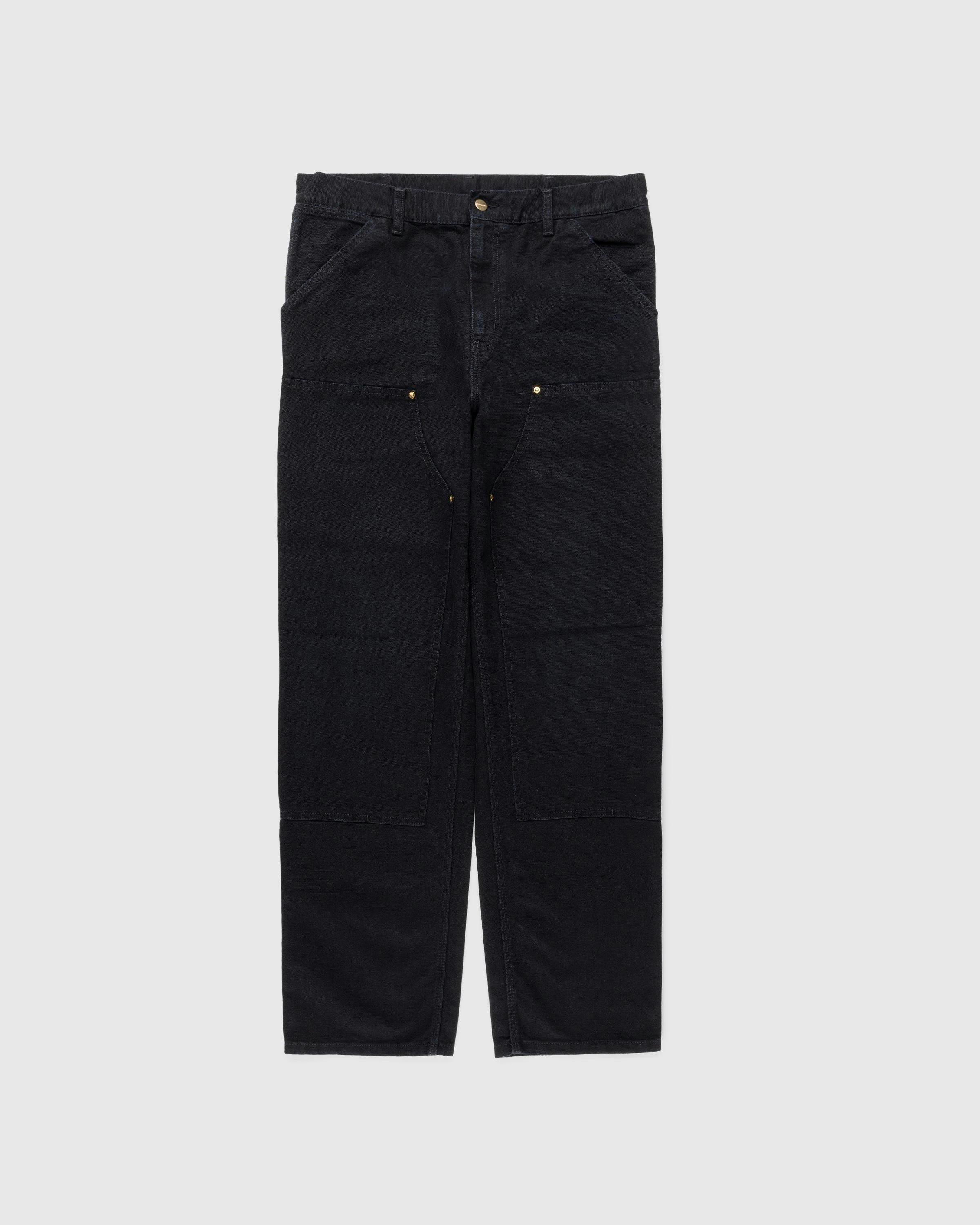 Carhartt WIP - Double Knee Pant Black - Clothing - Black - Image 1