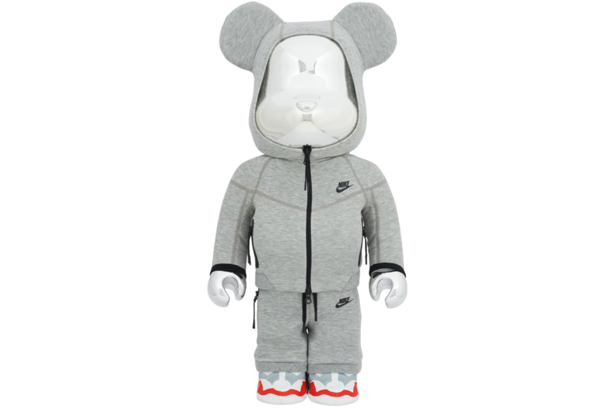 bearbrick nike tech fleece