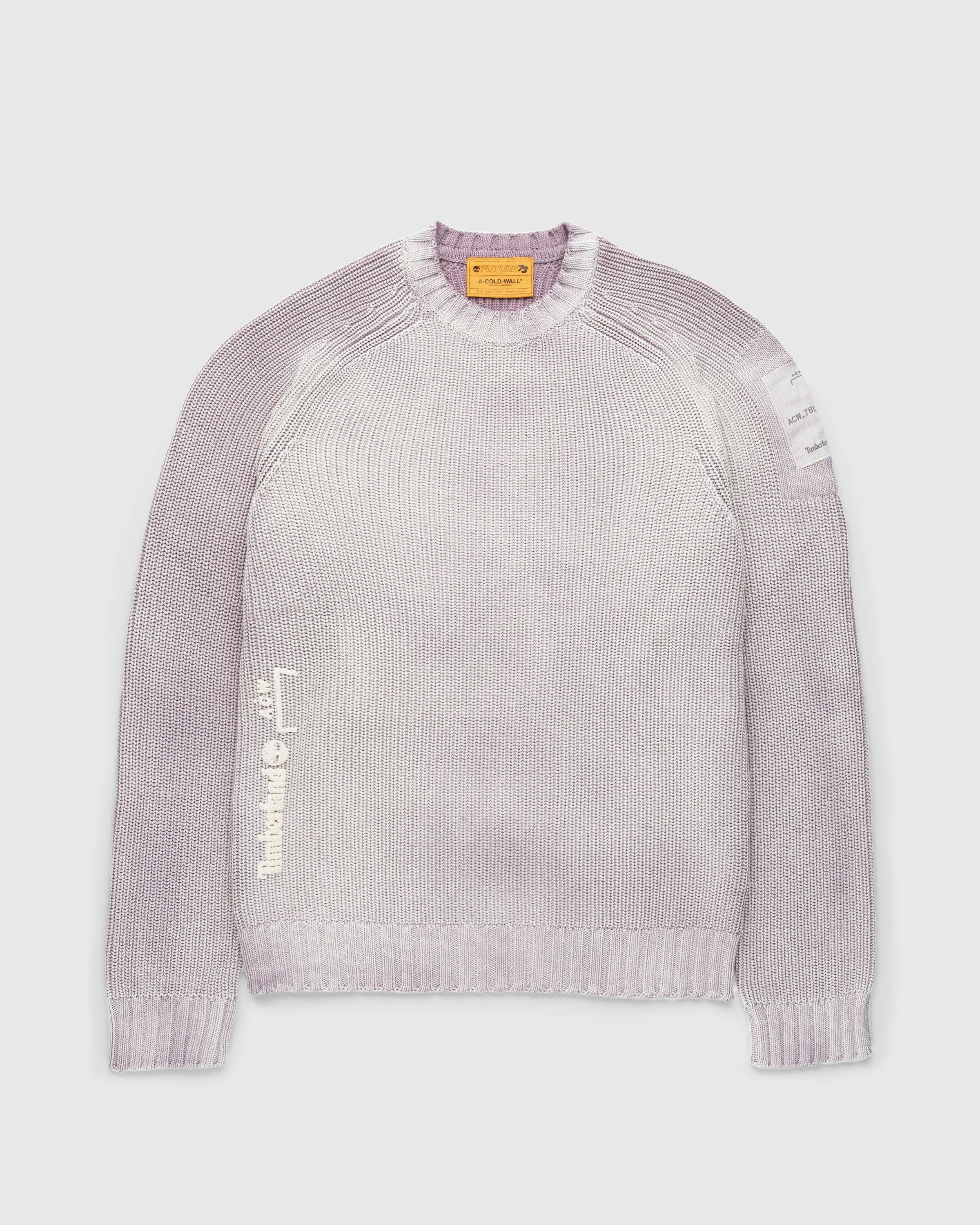 A-Cold-Wall* x Timberland - Fisherman Knit Moonscape - Clothing - Purple - Image 1