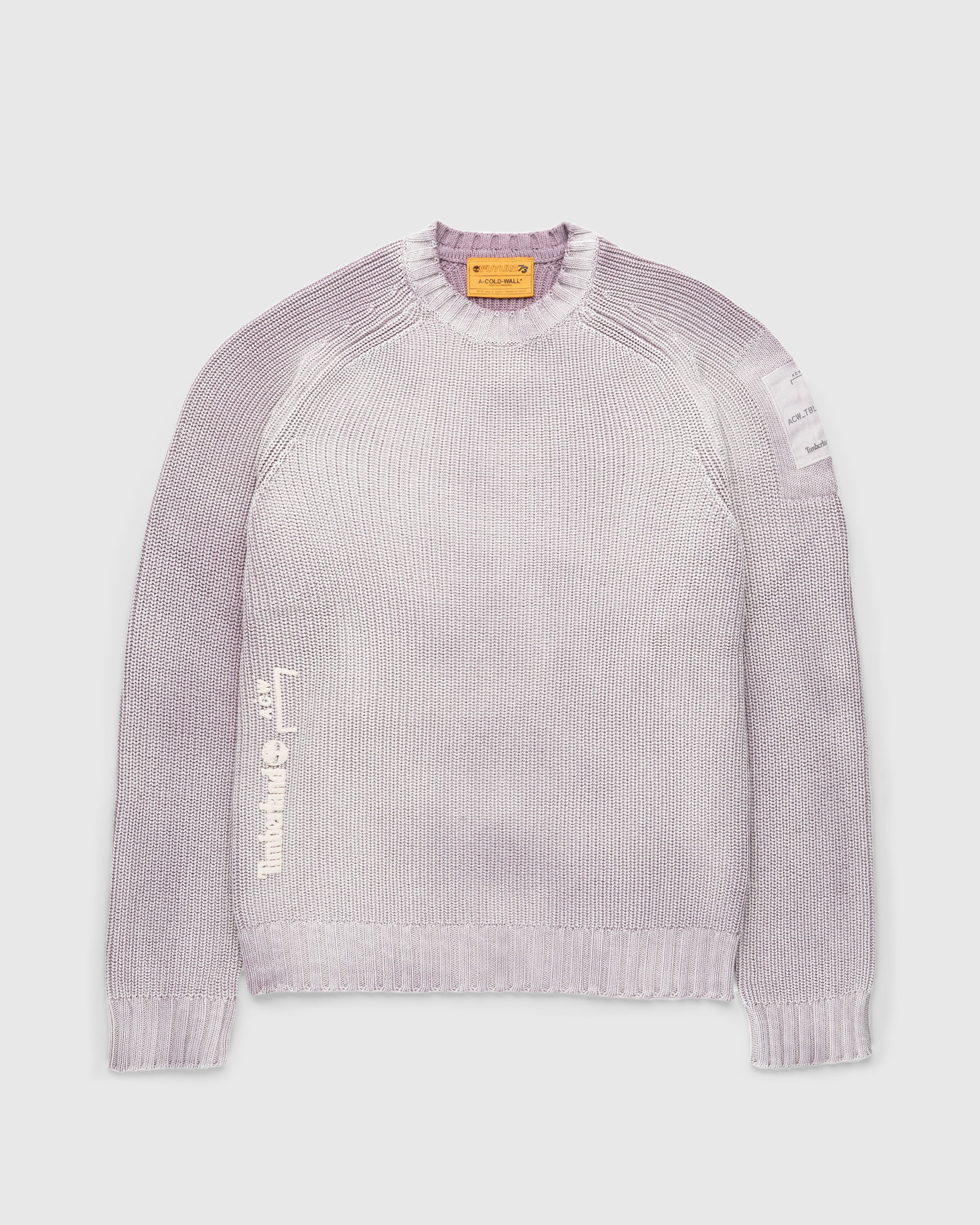 A-Cold-Wall* x Timberland - Fisherman Knit Moonscape - Clothing - Purple - Image 1
