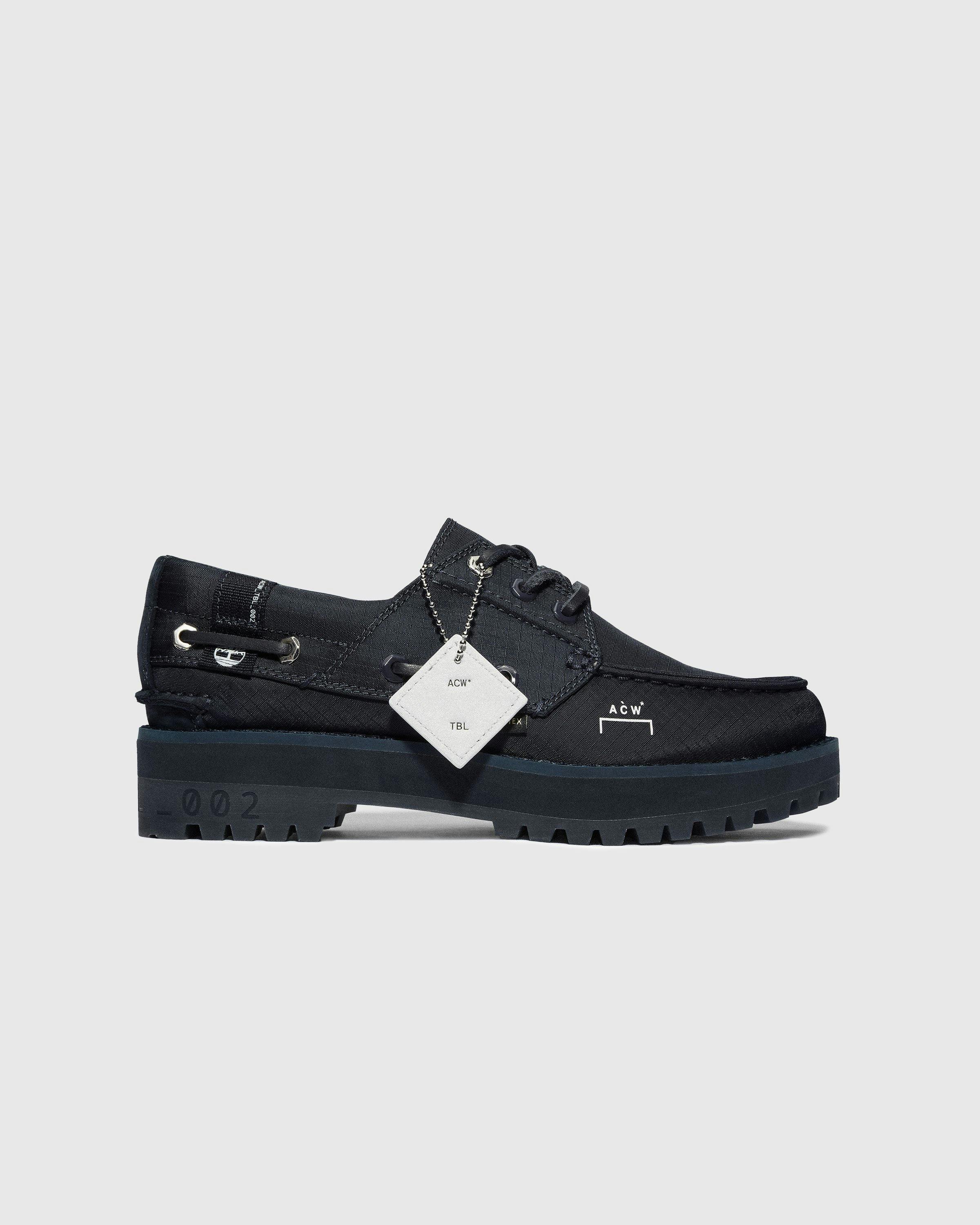 A-Cold-Wall* x Timberland - 3-Eye Boat Shoe Dark Sapphire Navy - Footwear - Blue - Image 1