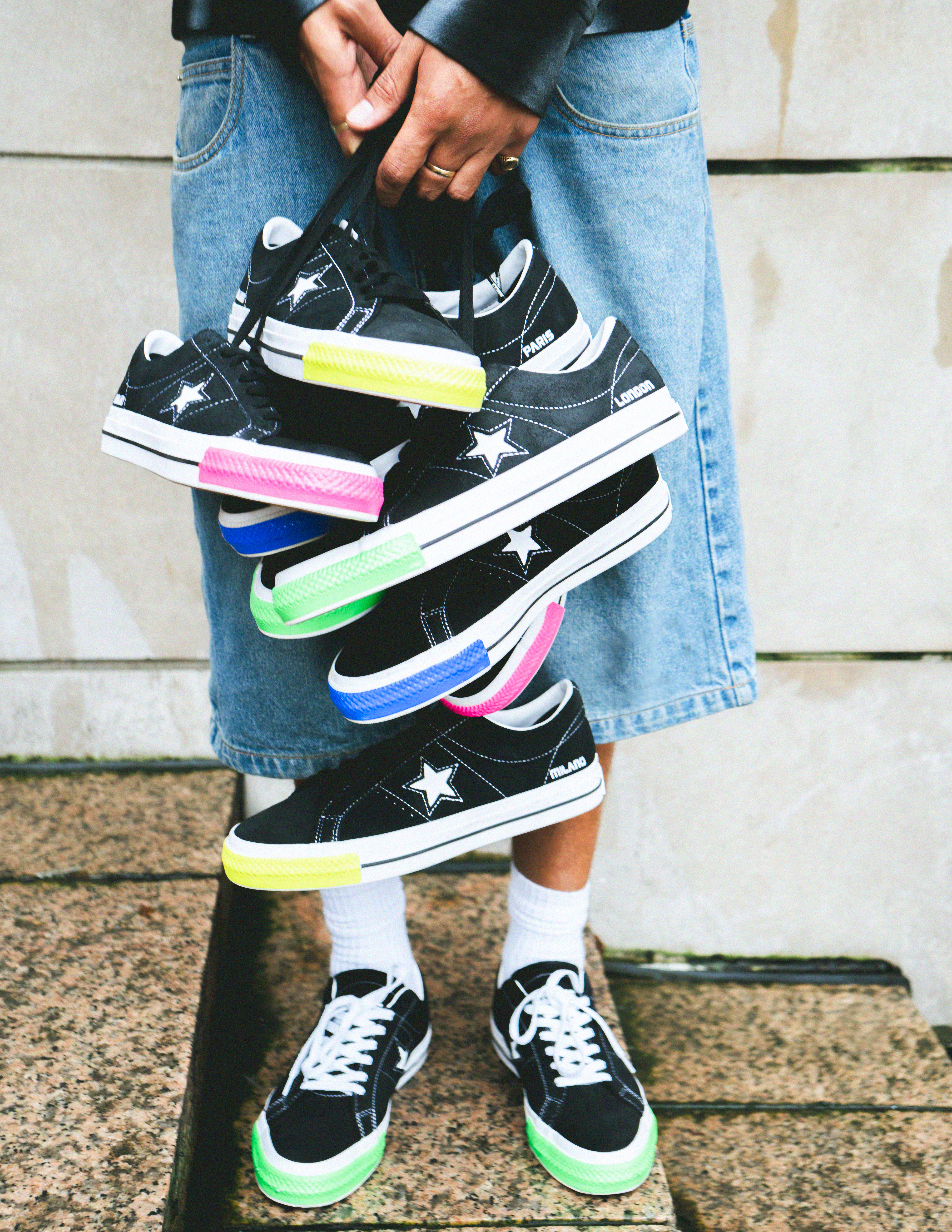 converse one star city pack
