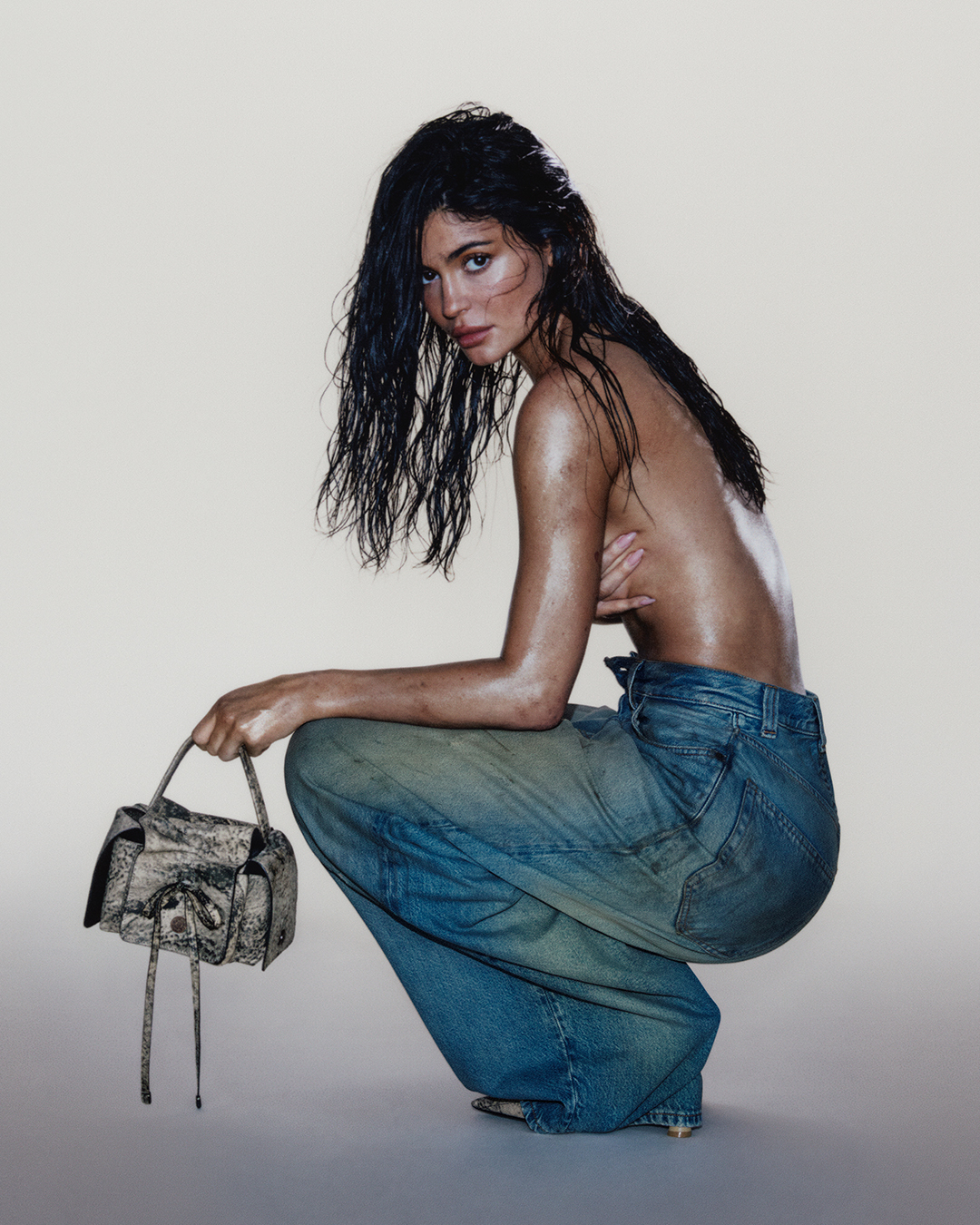 Kylie Jenner stars in Acne Studios' FW23 denim campaign