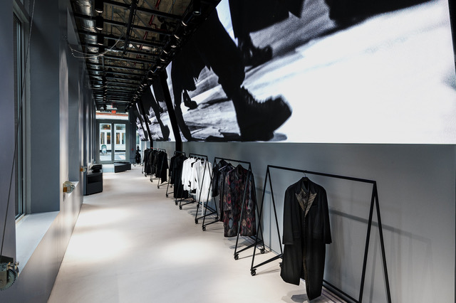 Designer Yohji Yamamoto's New York store on Wooster Street, opening on September 1, 2023