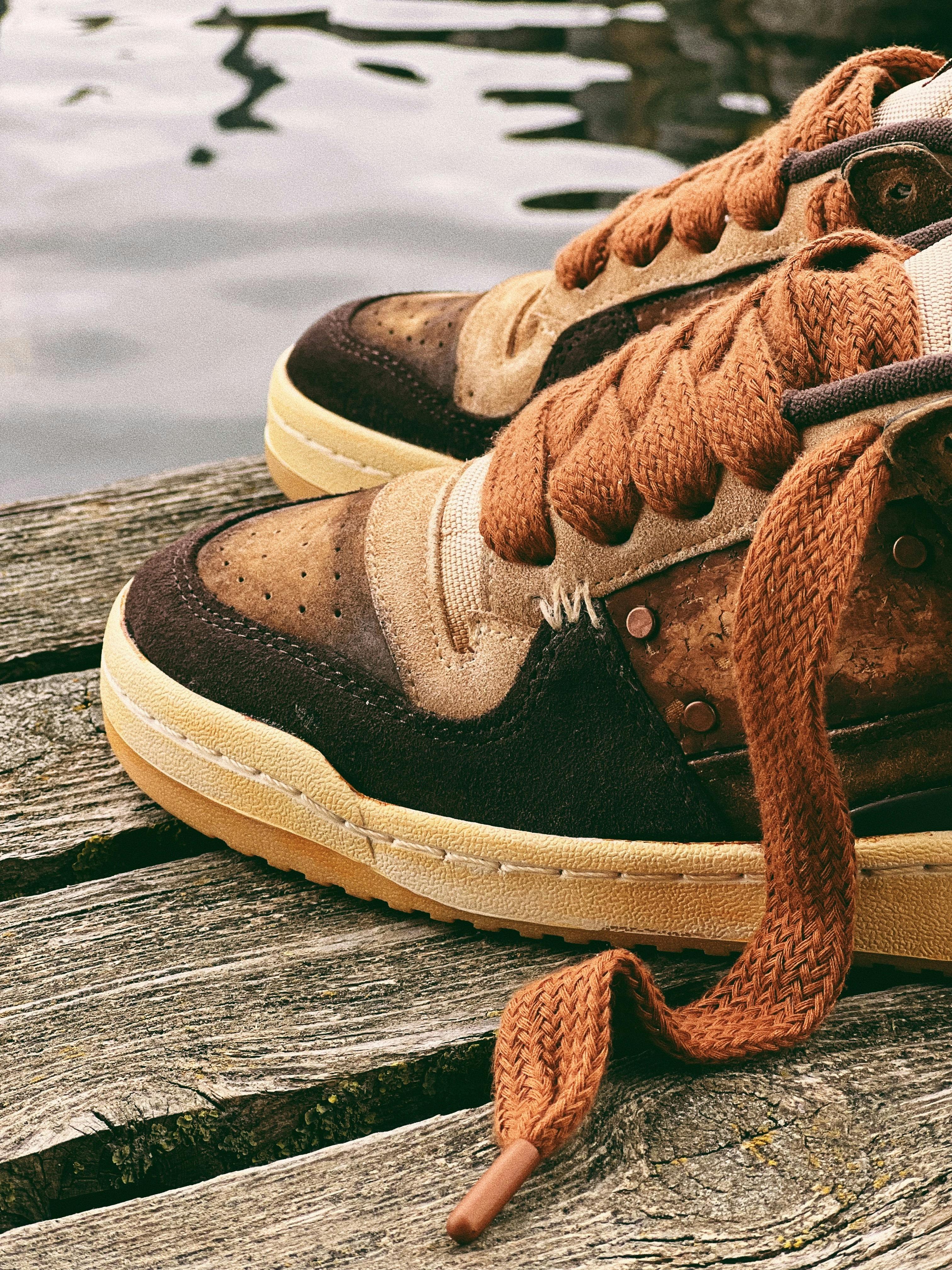 deviceone & Mask72's custom adidas Forum Low "Fisherman's Crate" sneaker