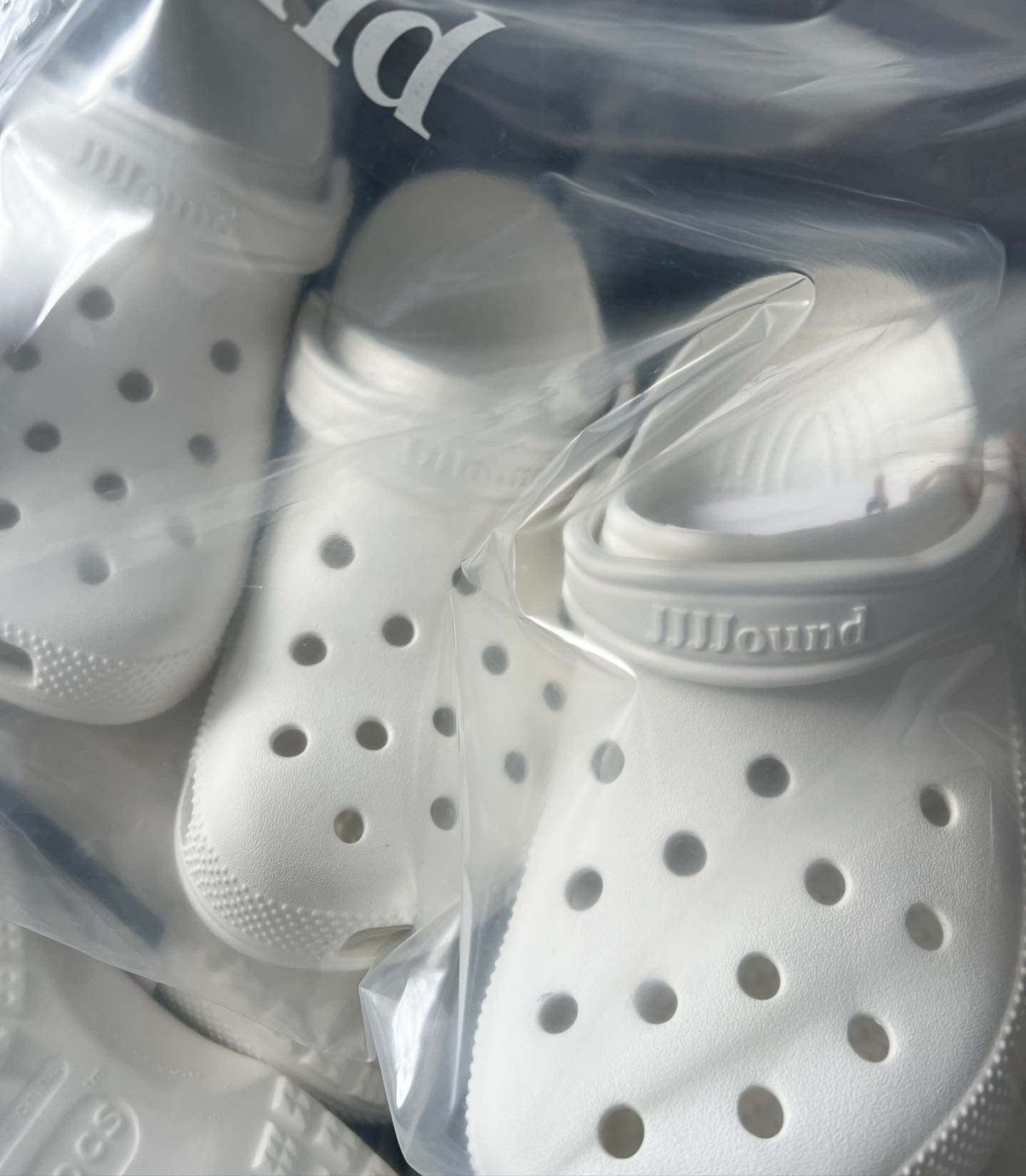 JJJJound & Crocs' all-white clog collab