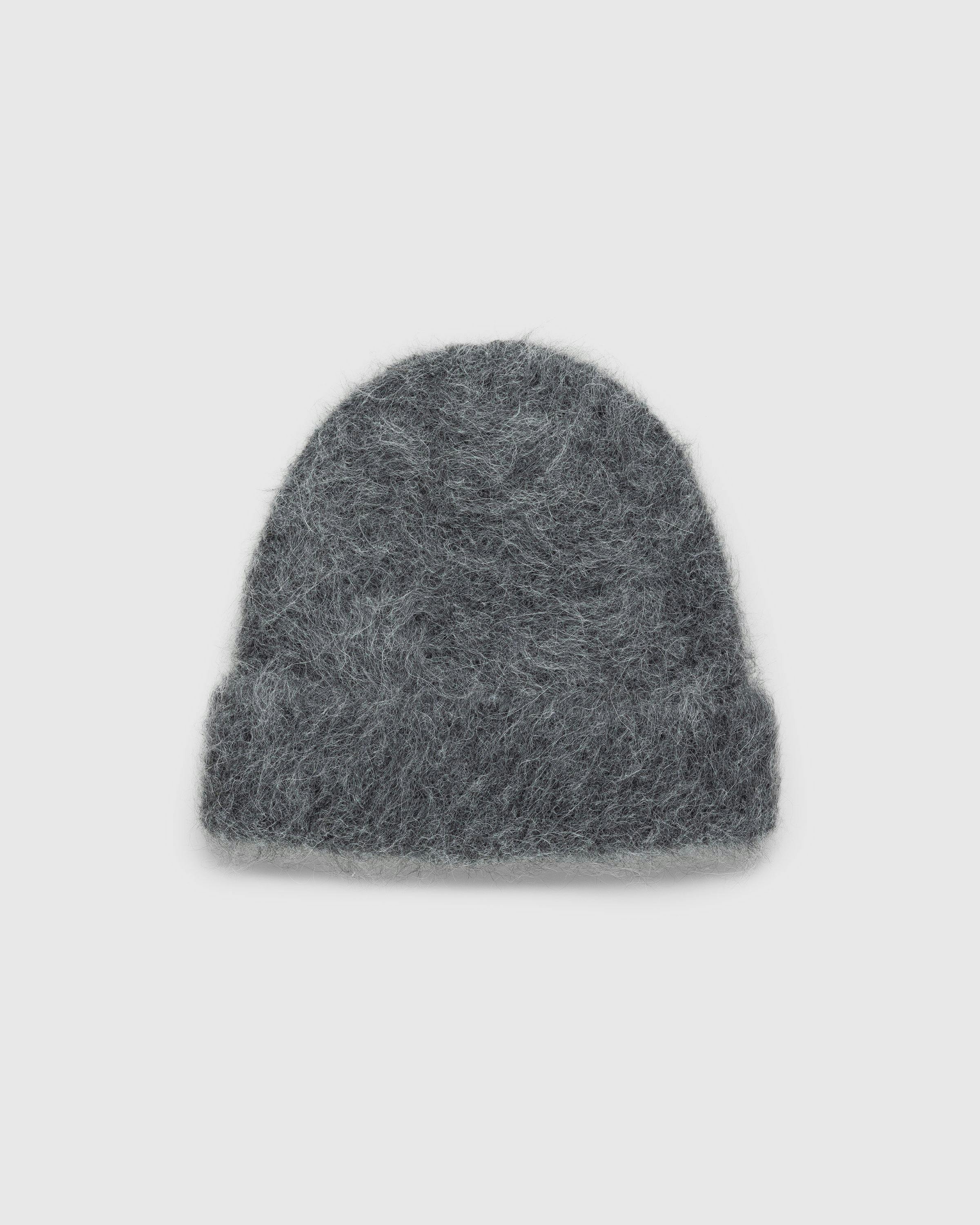 Séfr - Fuzzy Beanie Charcoal Alpaca - Accessories - Black - Image 1