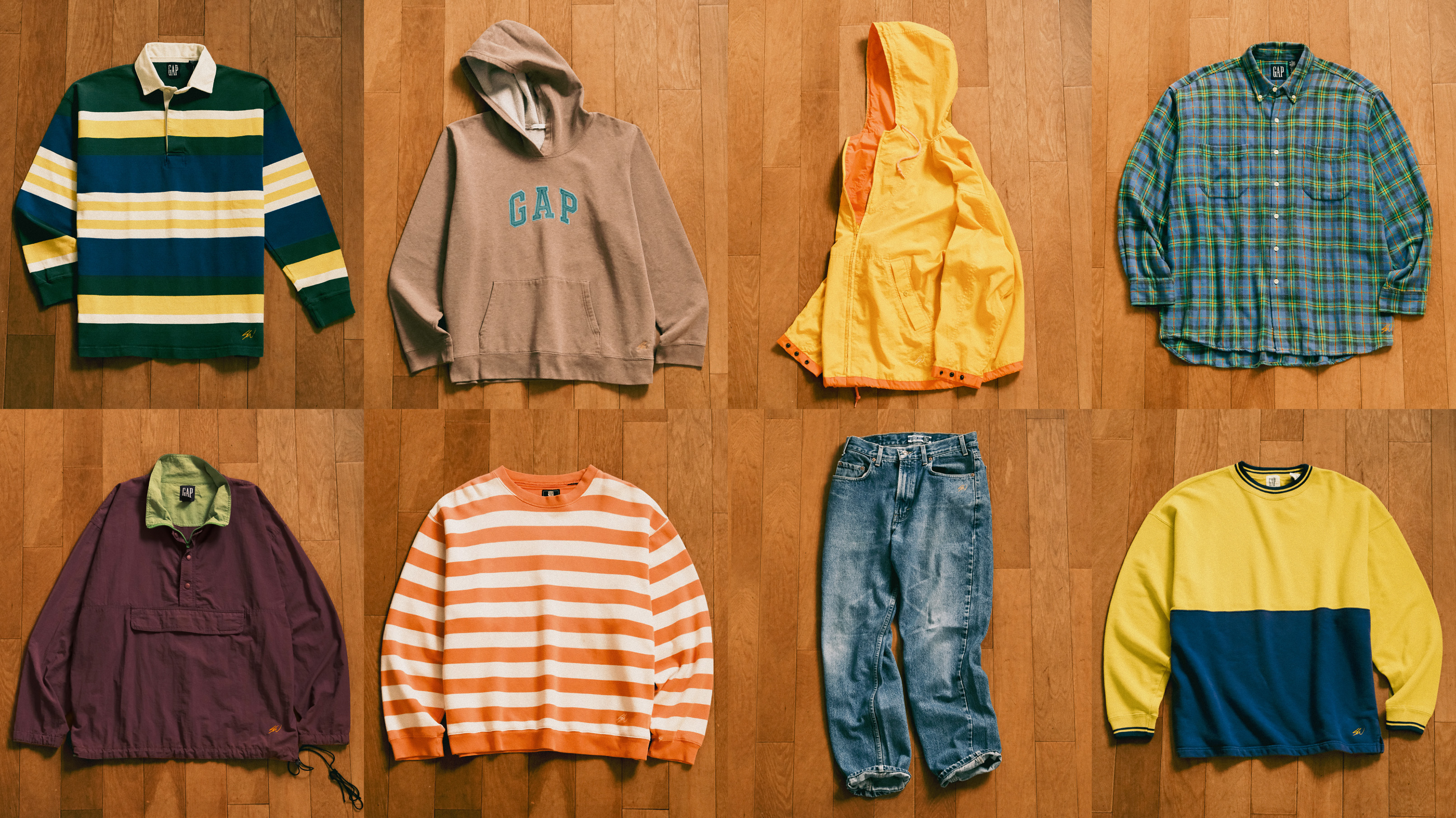 A vintage GAP item handpicked by designer Sean Wotherspoon for his latest GAP collection