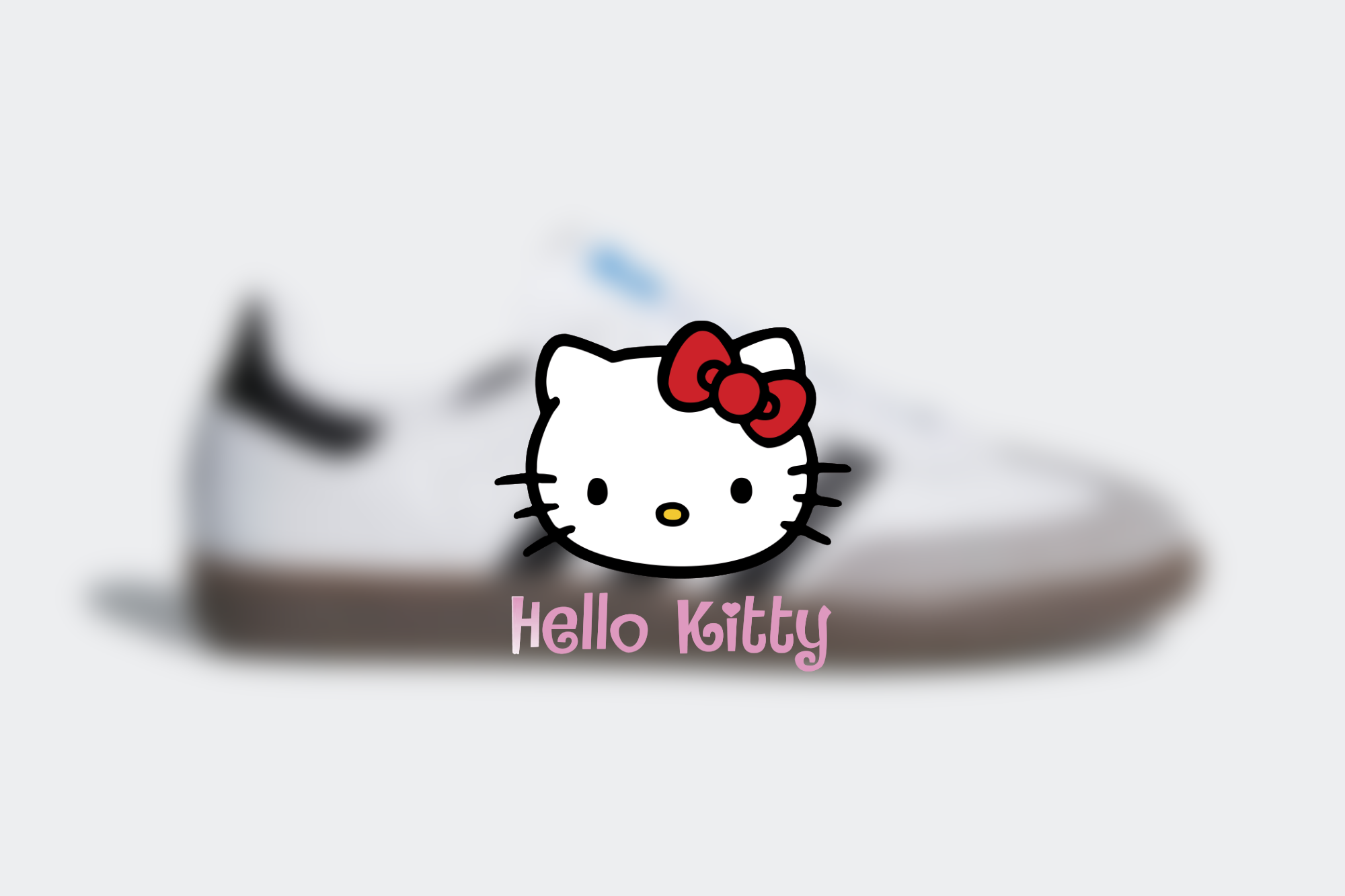 Hello Kitty's adidas samba sneaker collab