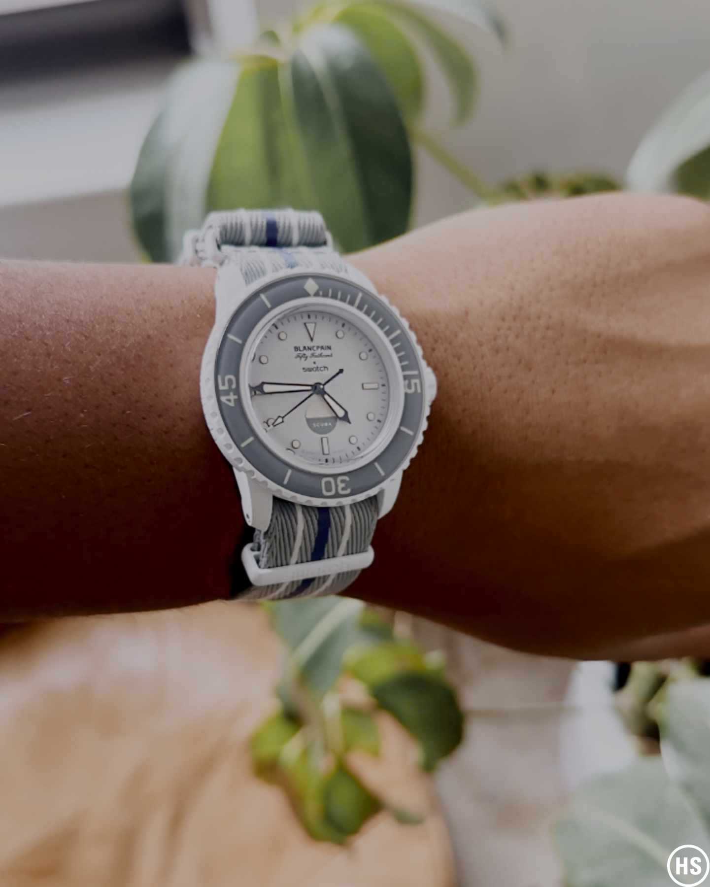 Up Close With the Swatch x Blancpain Fifty Fathoms Watch Collab