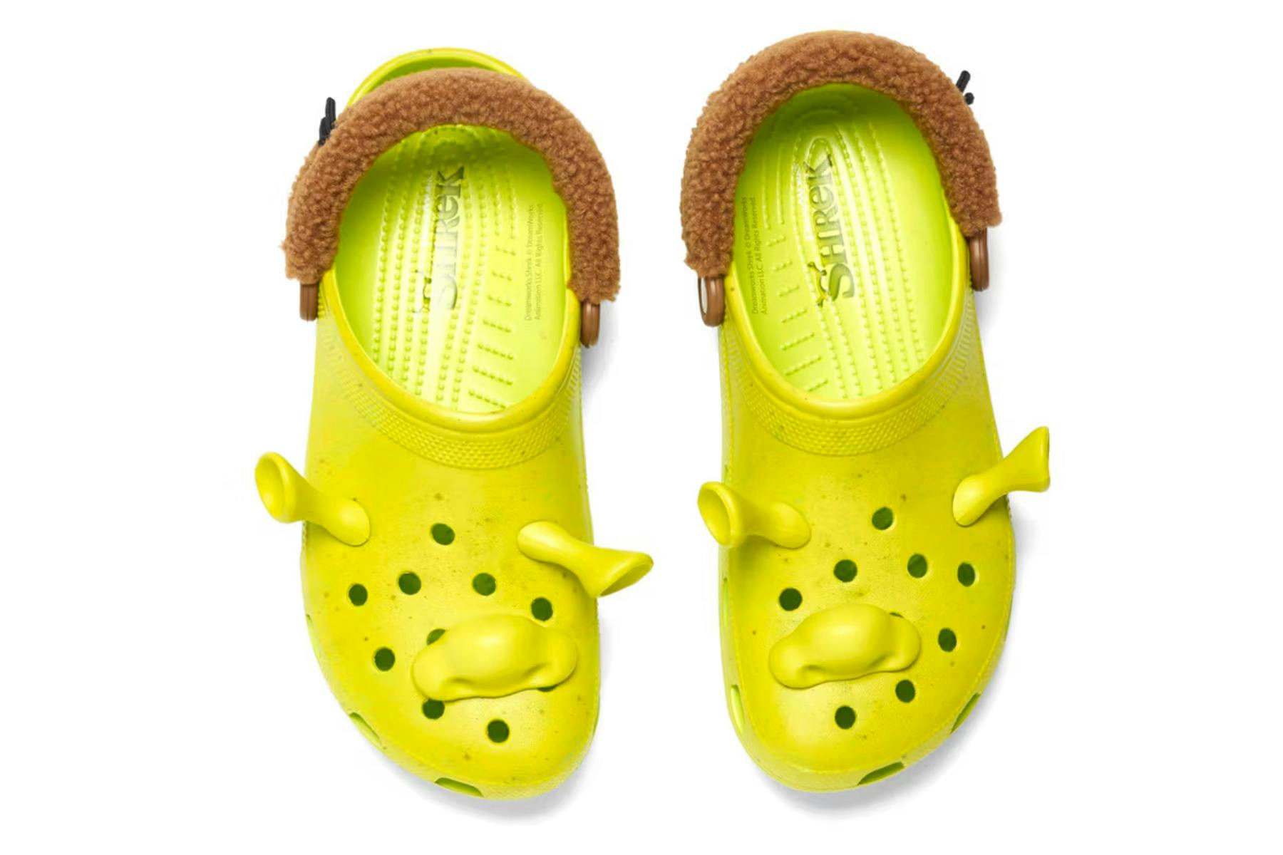 Custom Crocs Shrek Edition the Shrek Crocs Ogre Movie 