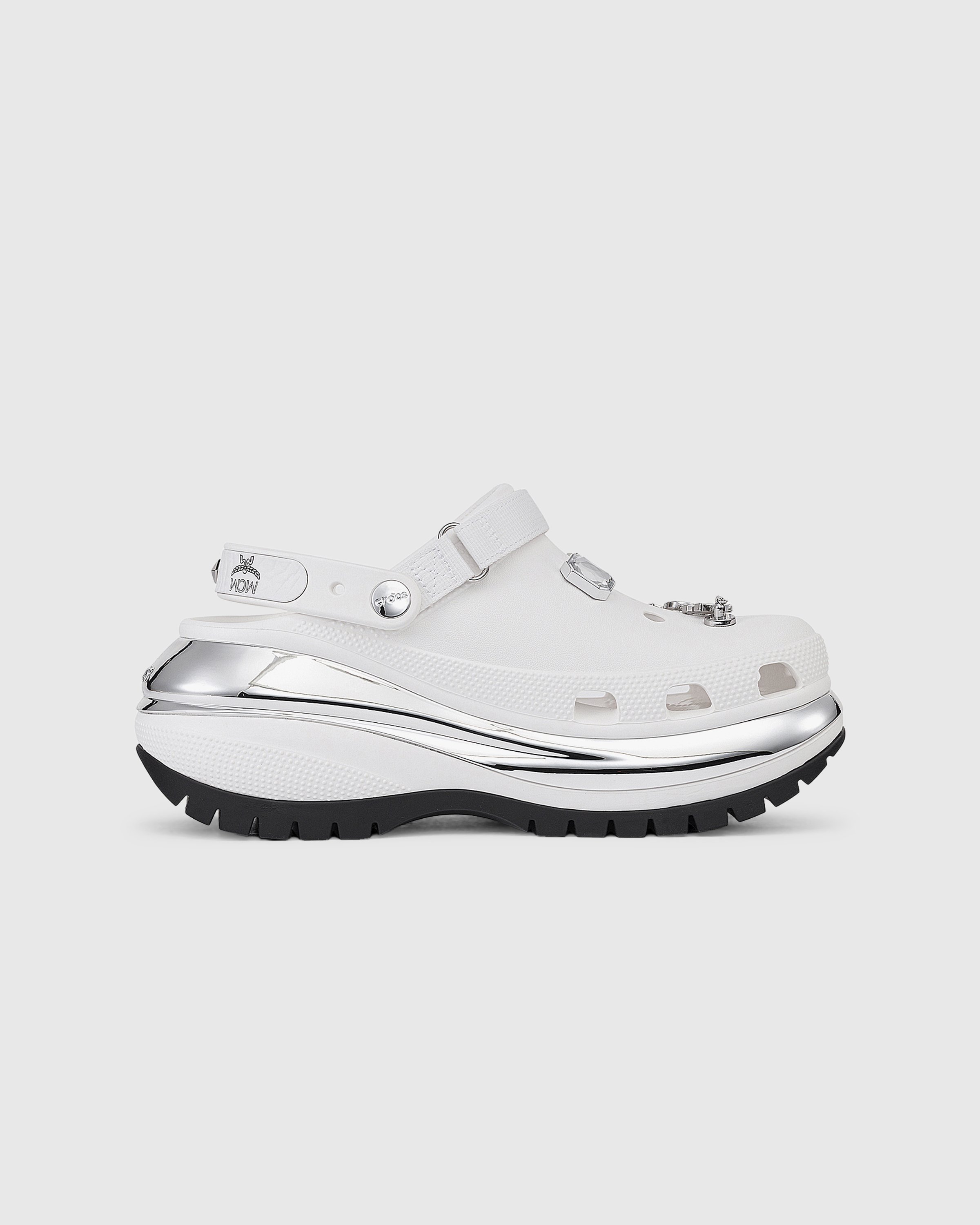 MCM x Crocs - MEGA CRUSH BB 365 White - Footwear - White - Image 1