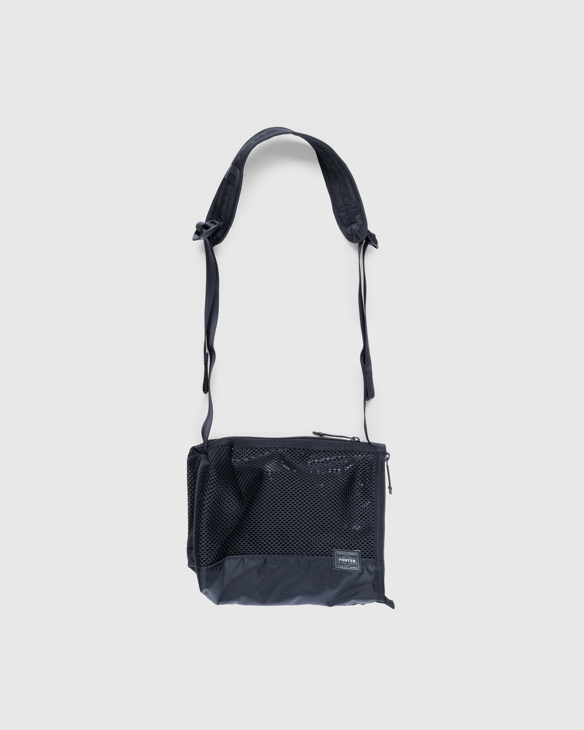 Porter-Yoshida & Co. - Screen Front Side Bag Black - Accessories - Black - Image 1
