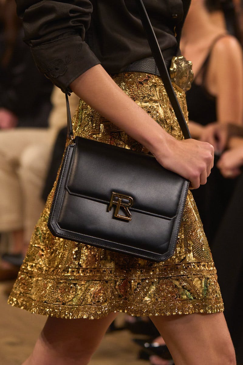 Ralph Lauren Presents a Gilded Spring 2024 Collection