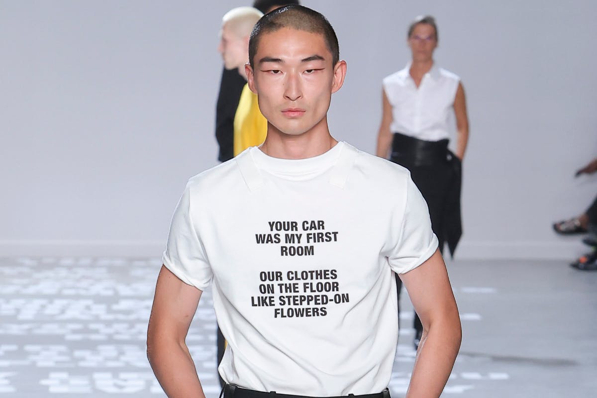 helmut lang peter do debut