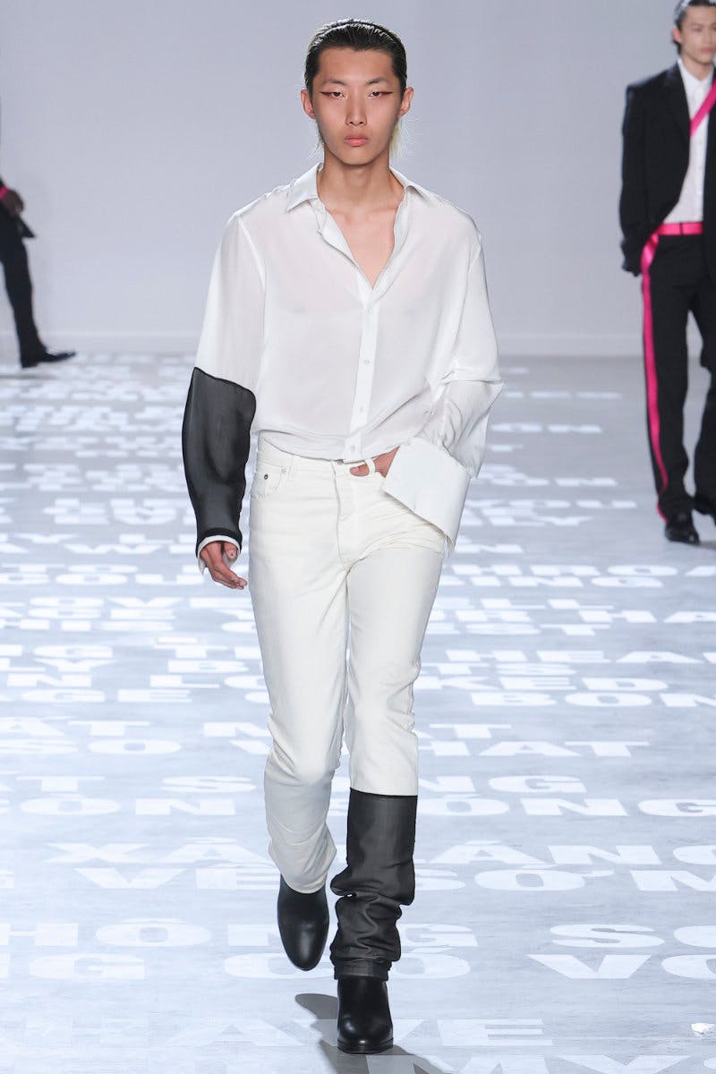 helmut lang peter do debut