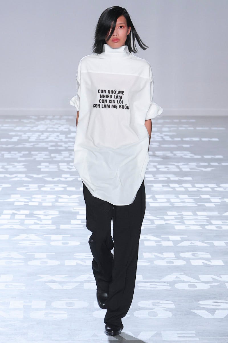 What went down at Peter Do's big Helmut Lang debut Womenswear