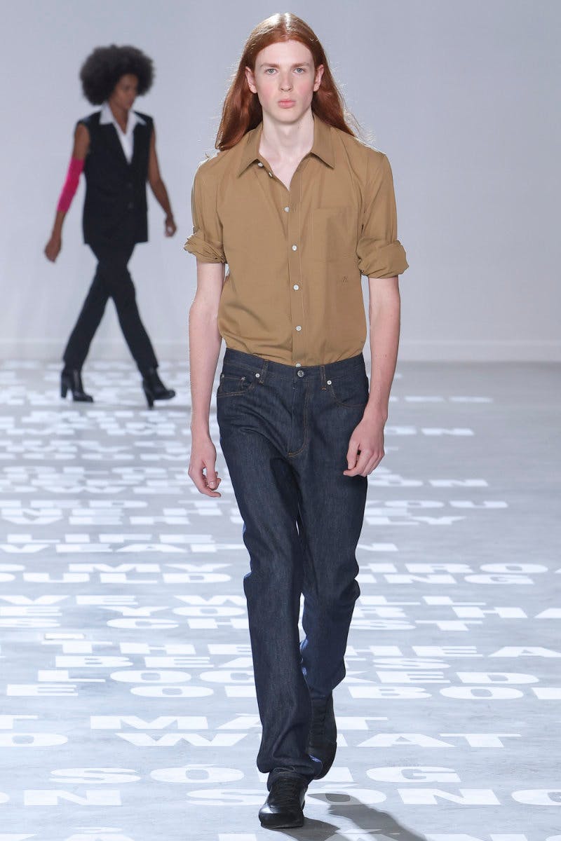 helmut lang peter do debut