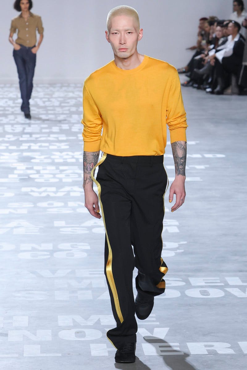 helmut lang peter do debut