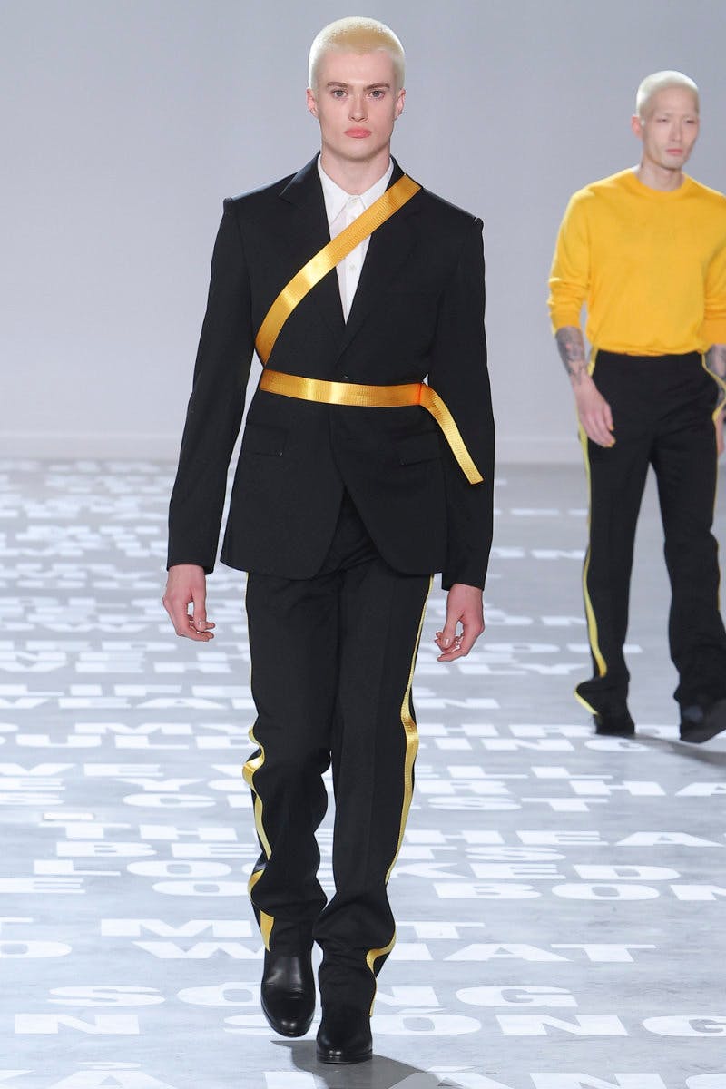 helmut lang peter do debut