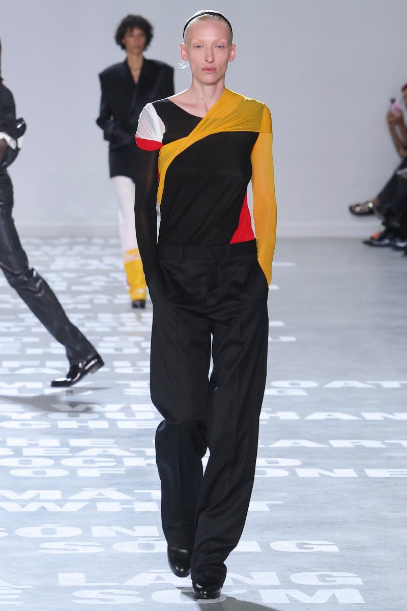 helmut lang peter do debut