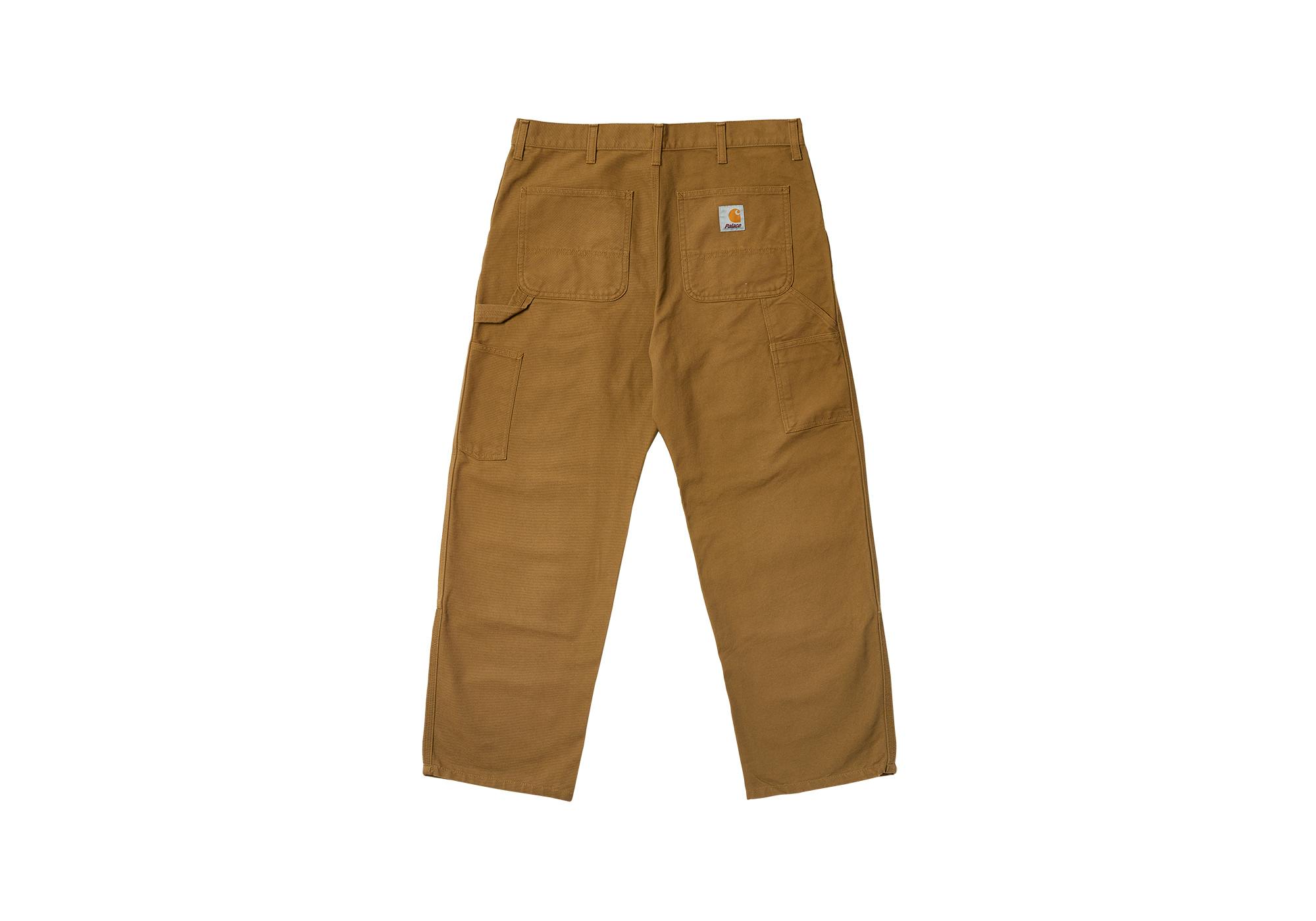 A photograph of Palace Skateboards & Carhartt WIP's Fall/Winter 2023 workwear collaboration