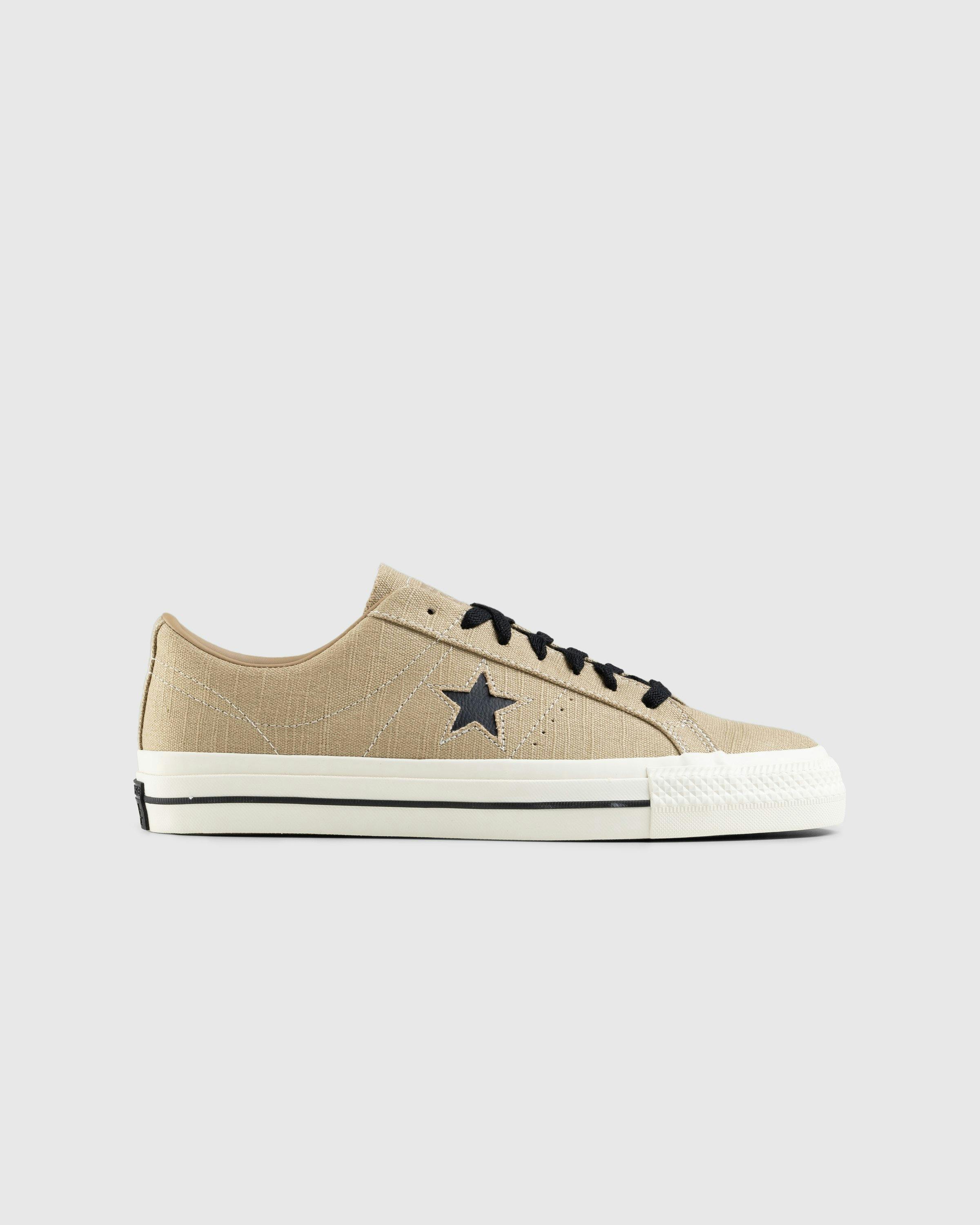 Converse - One Star Pro Ox Nomad Khaki/Egret/Black - Footwear - Beige - Image 1