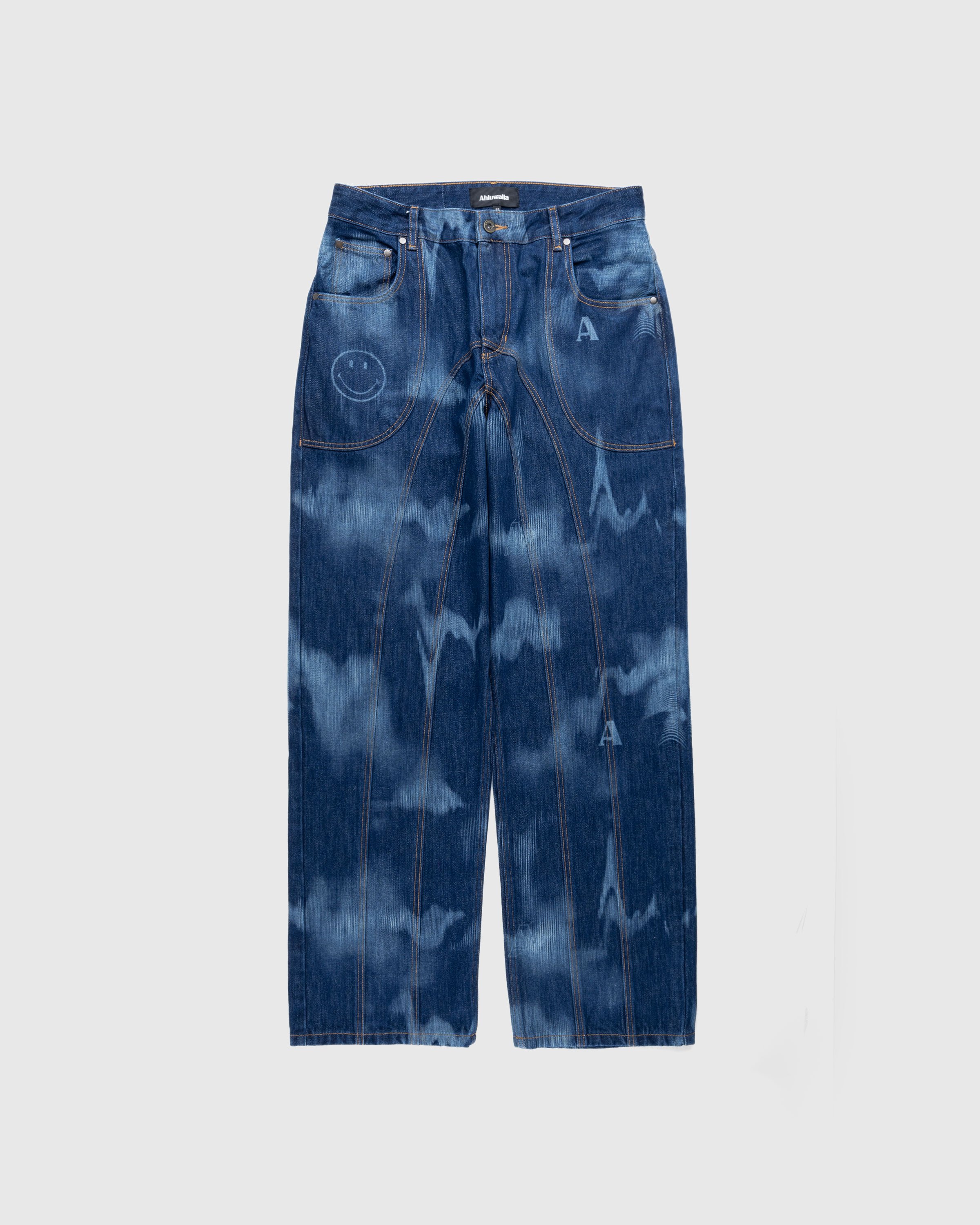 Ahluwalia - Signature Low Rise Jeans Indigo - Clothing - Blue - Image 1