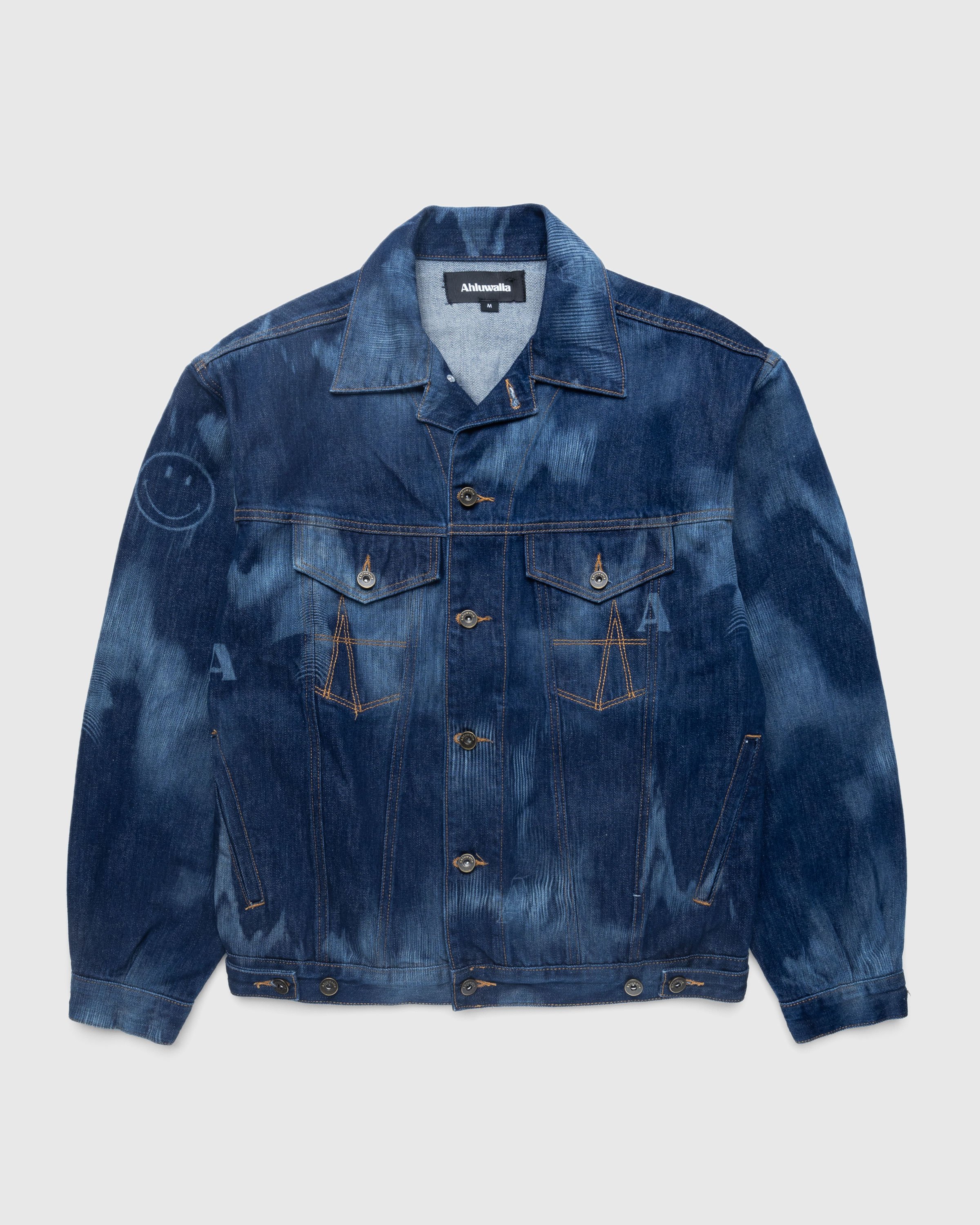 Ahluwalia - Signature Denim Jacket Indigo - Clothing - Blue - Image 1