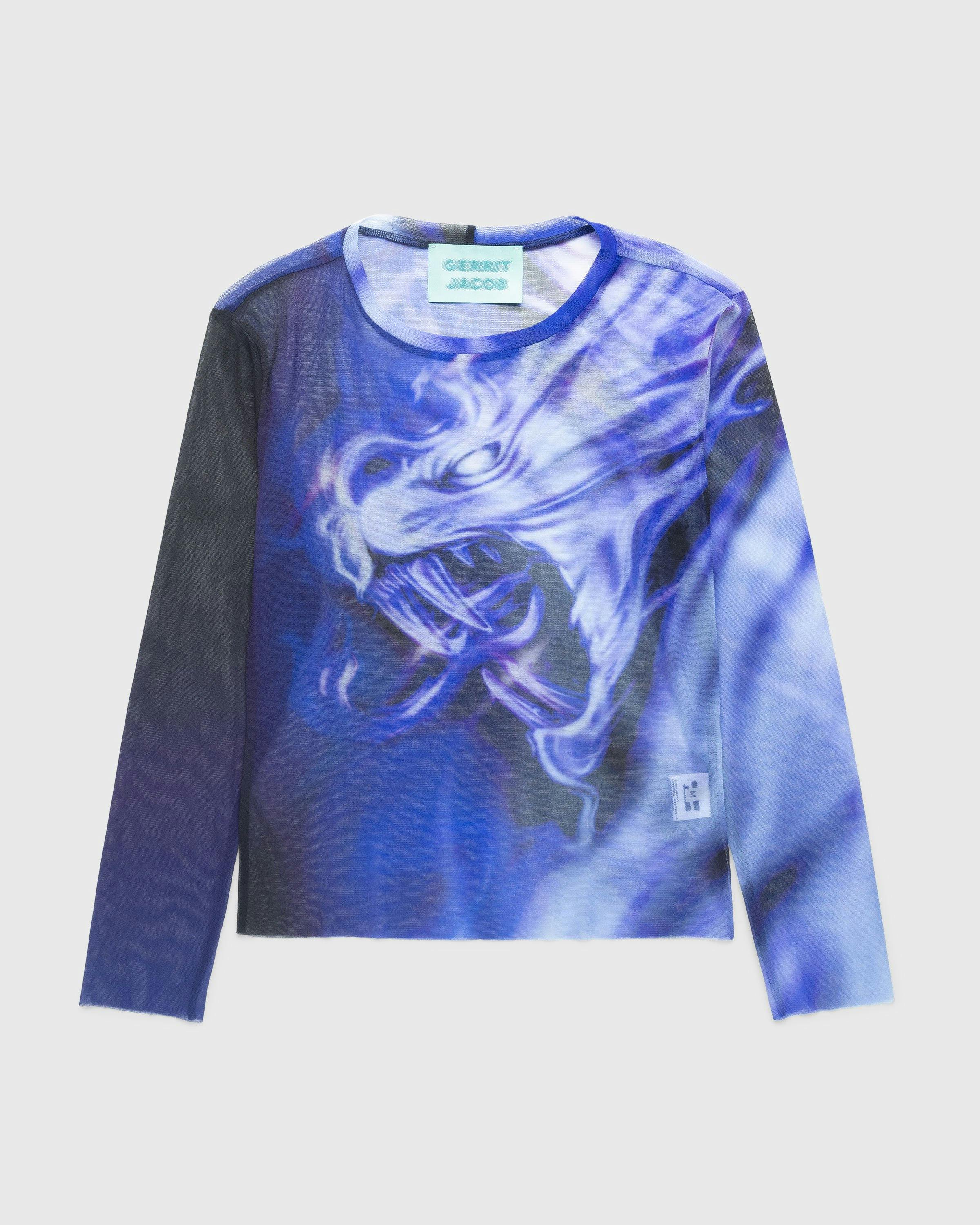 Gerrit Jacob - Mesh Longsleeve Lilac - Clothing - Purple - Image 1