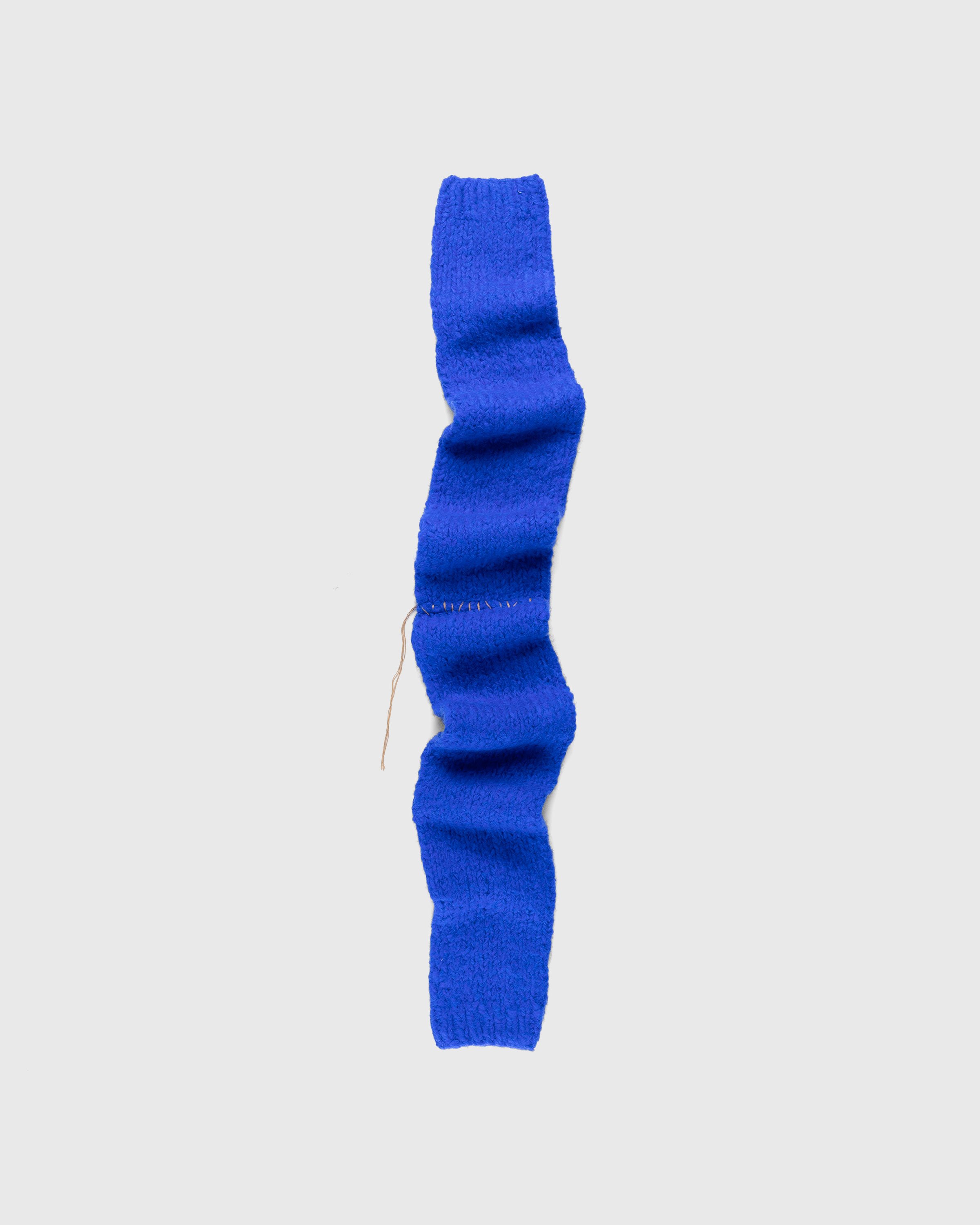 Acne Studios - Alpaca Blend Sleeve Scarf Deep Blue - Accessories - Blue - Image 1