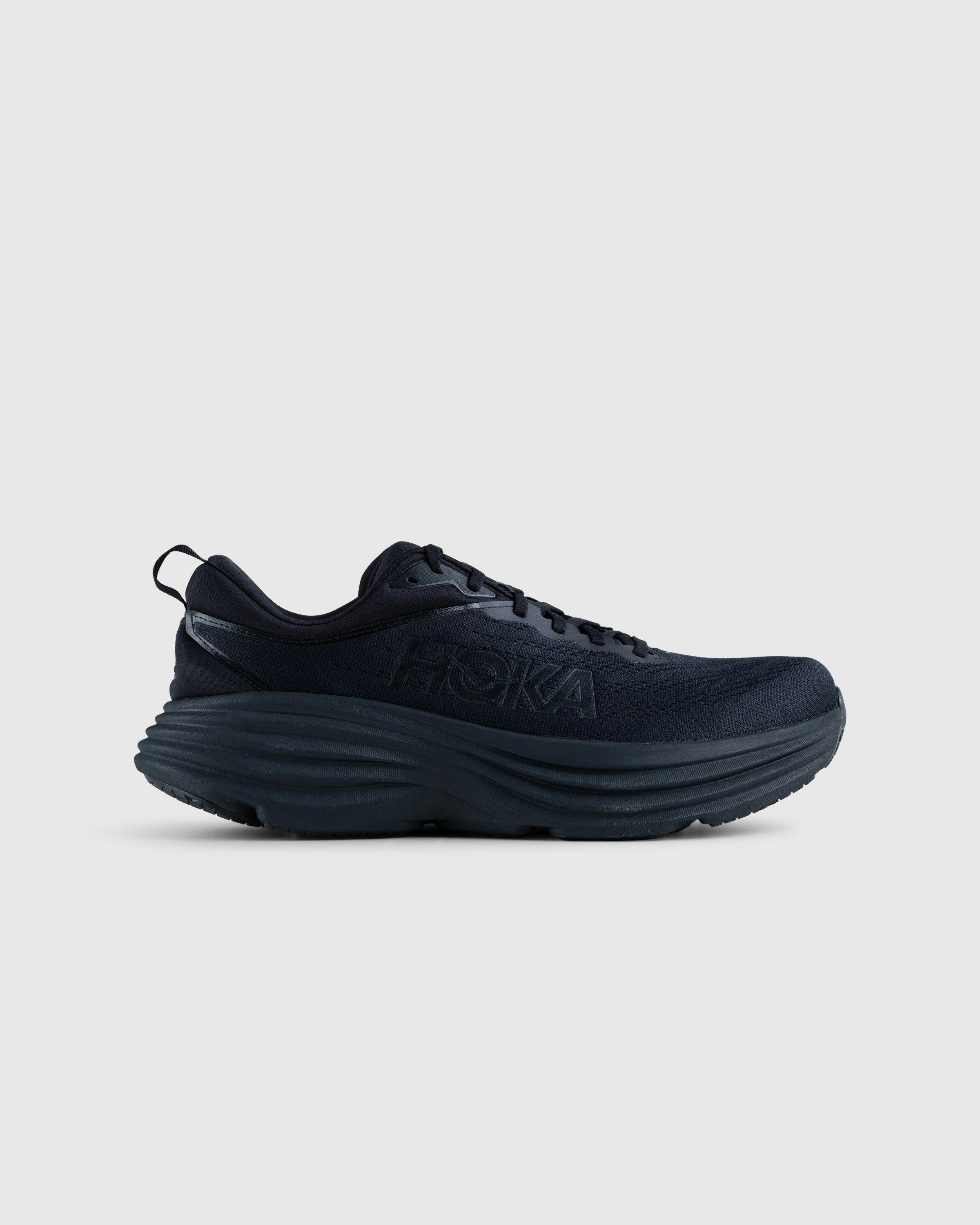 HOKA - Bondi 8 Black/Black - Footwear - Black - Image 1