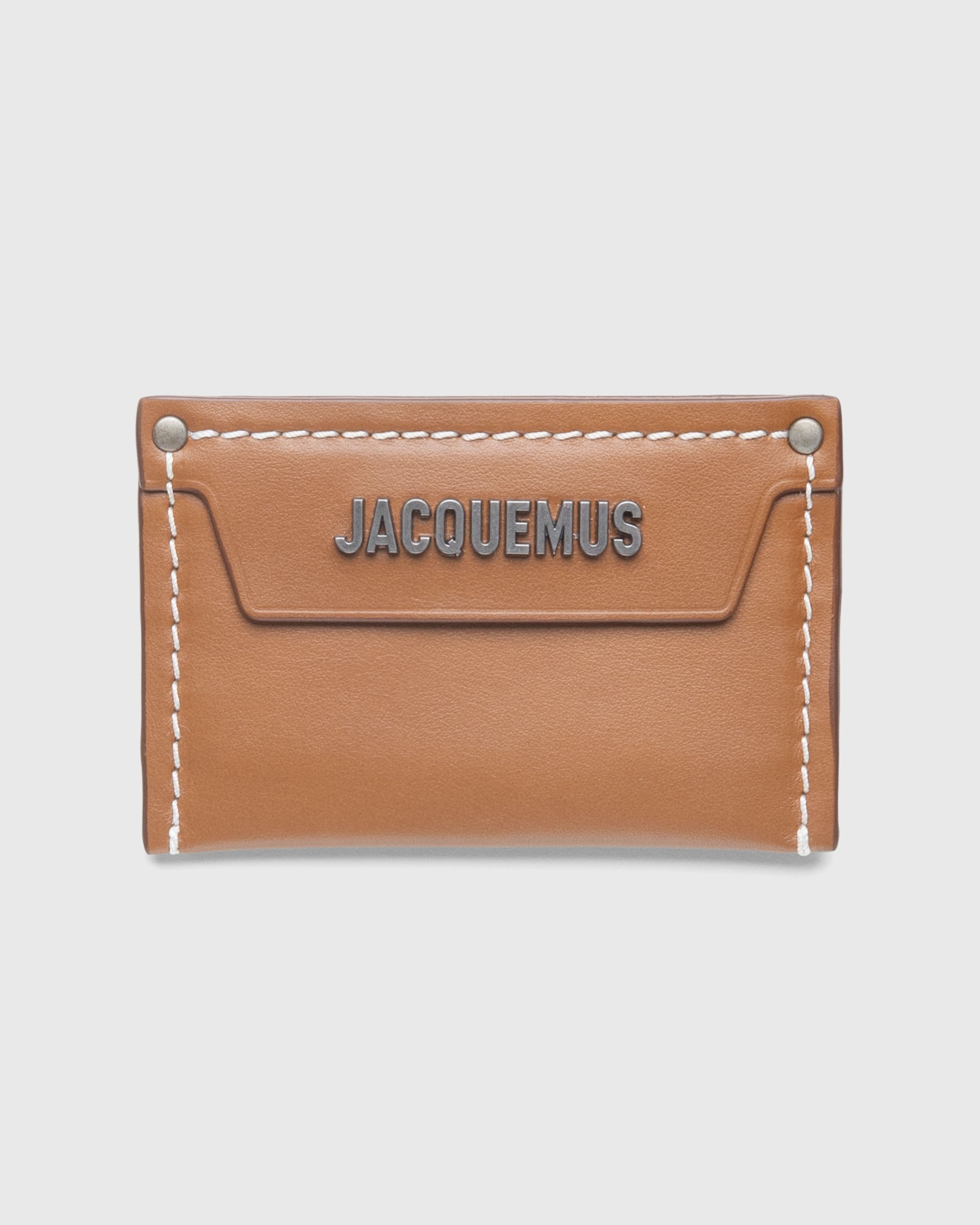 JACQUEMUS - Le Porte Carte Meunier Light Brown - Accessories - BROWN - Image 1