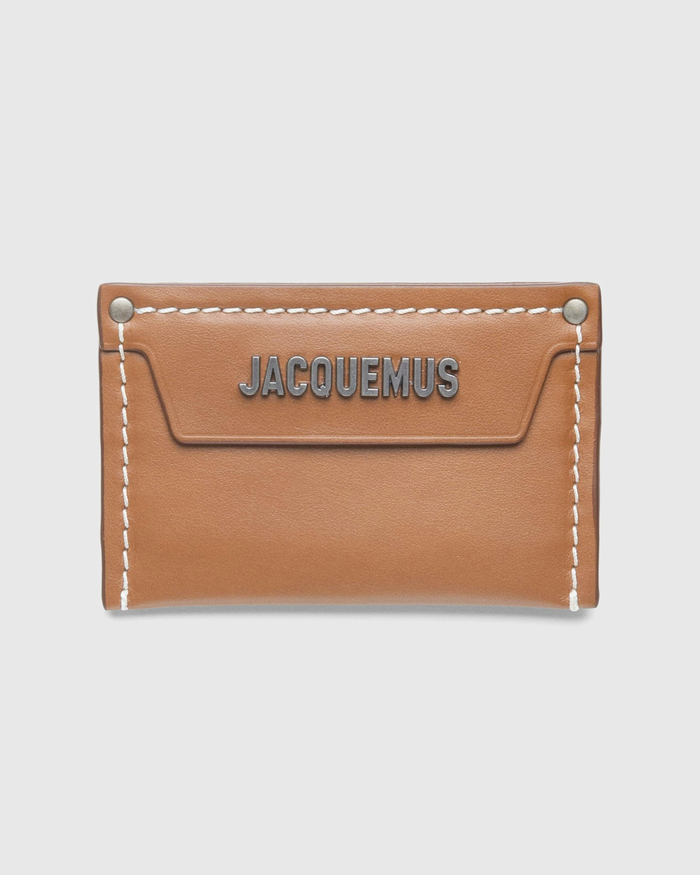 JACQUEMUS - Le Porte Carte Meunier Light Brown - Accessories - BROWN - Image 1