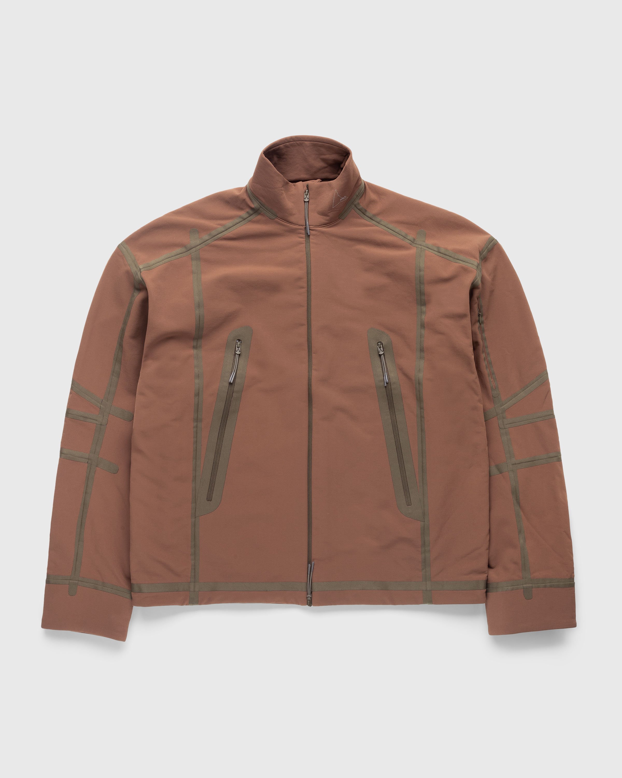 ROA - Softshell Jacket Brown - Clothing - Brown - Image 1