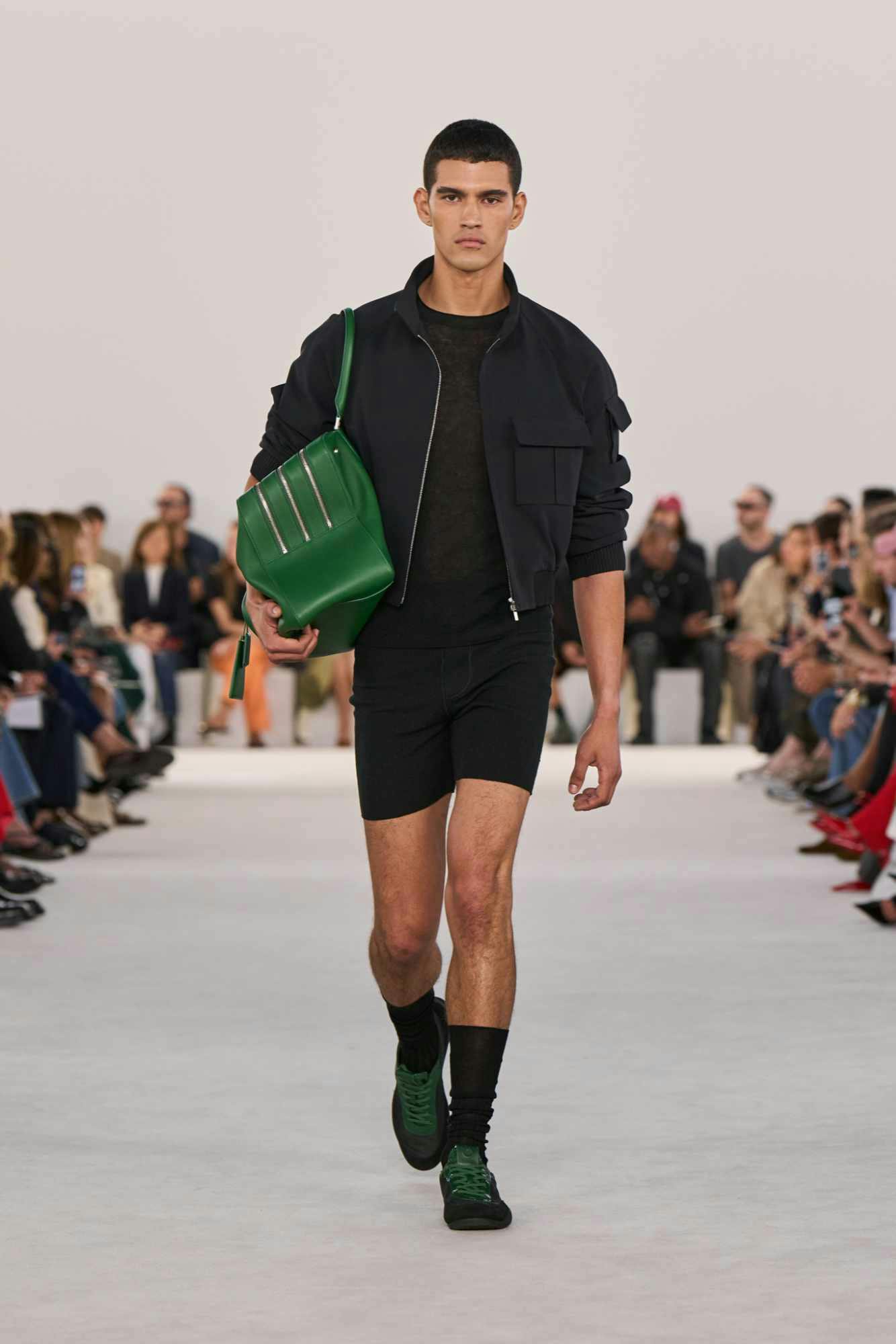 Models wear Ferragamo's SS24 collection
