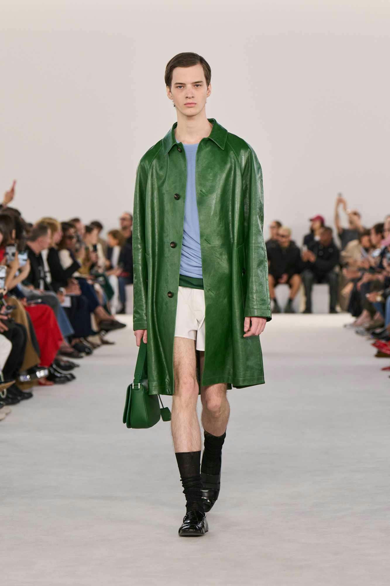 Models wear Ferragamo's SS24 collection