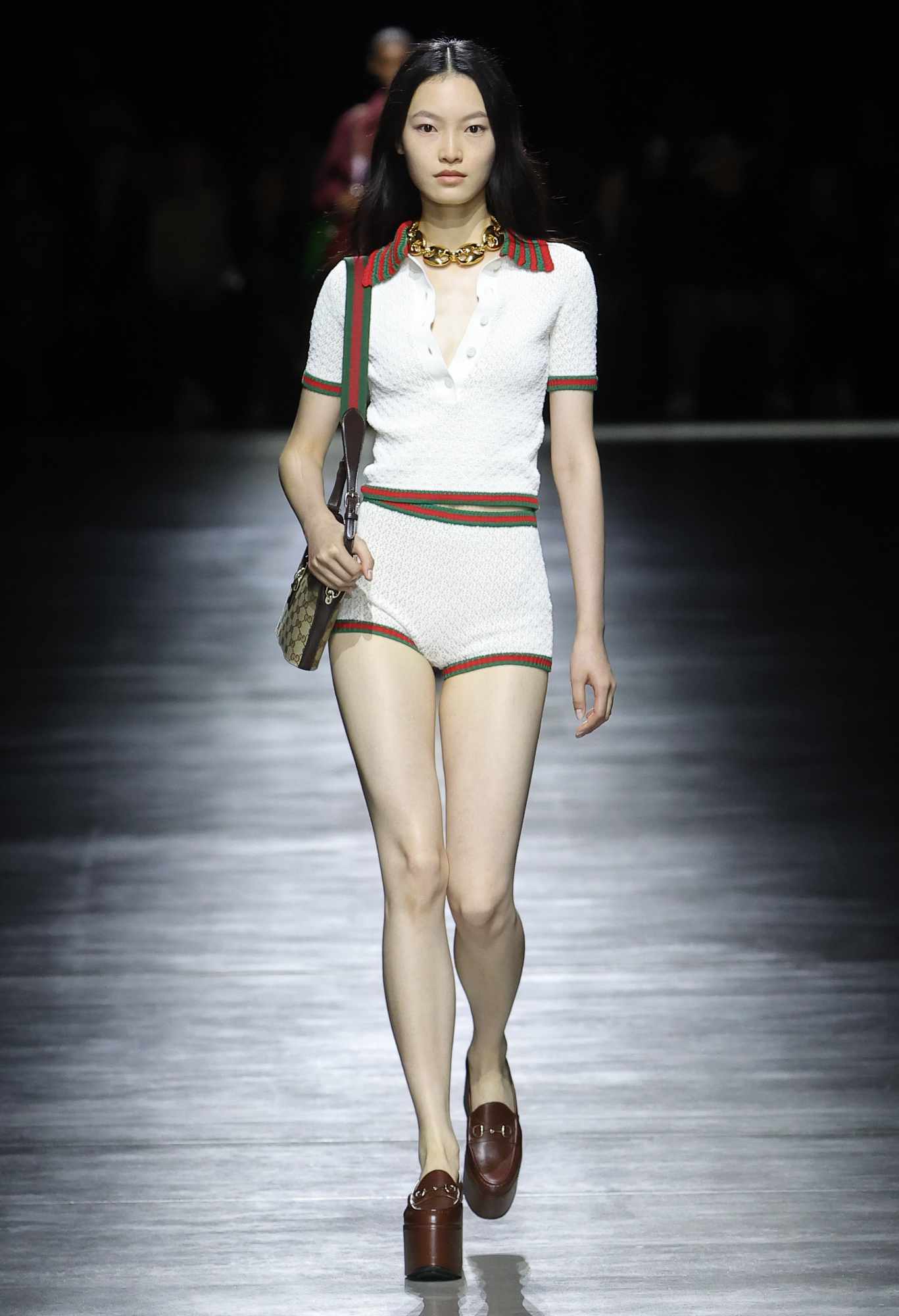Models wear Gucci's SS24 womenswear collection