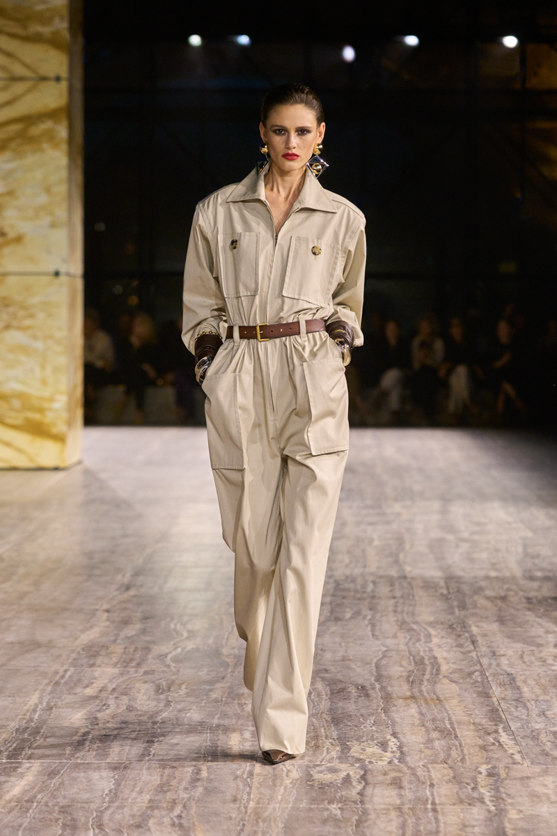 Models wear Yves Saint Laurent's Spring/Summer 2024 collection