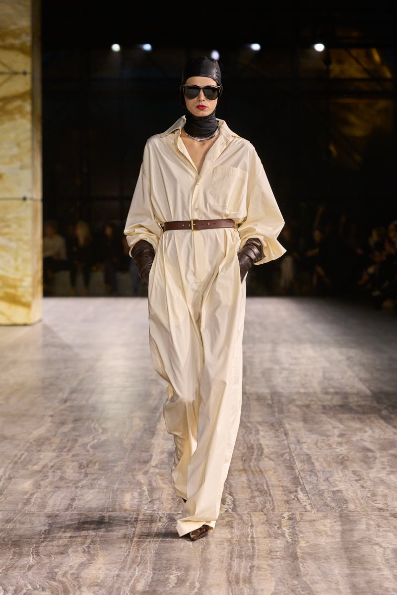 Models wear Yves Saint Laurent's Spring/Summer 2024 collection