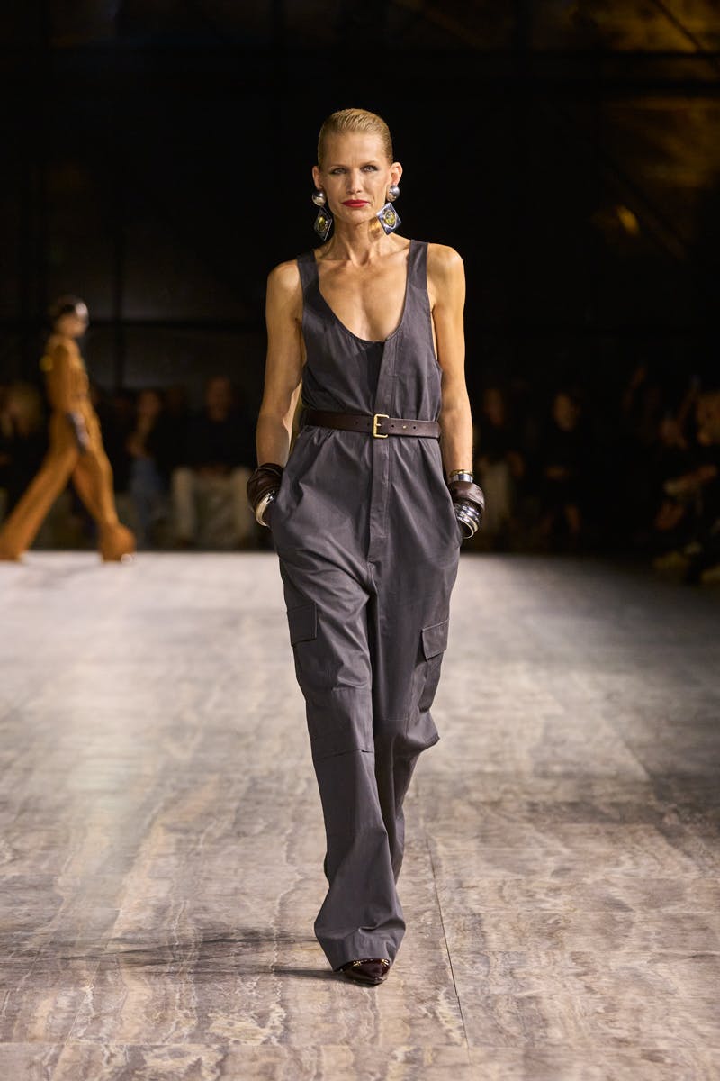 Models wear Yves Saint Laurent's Spring/Summer 2024 collection