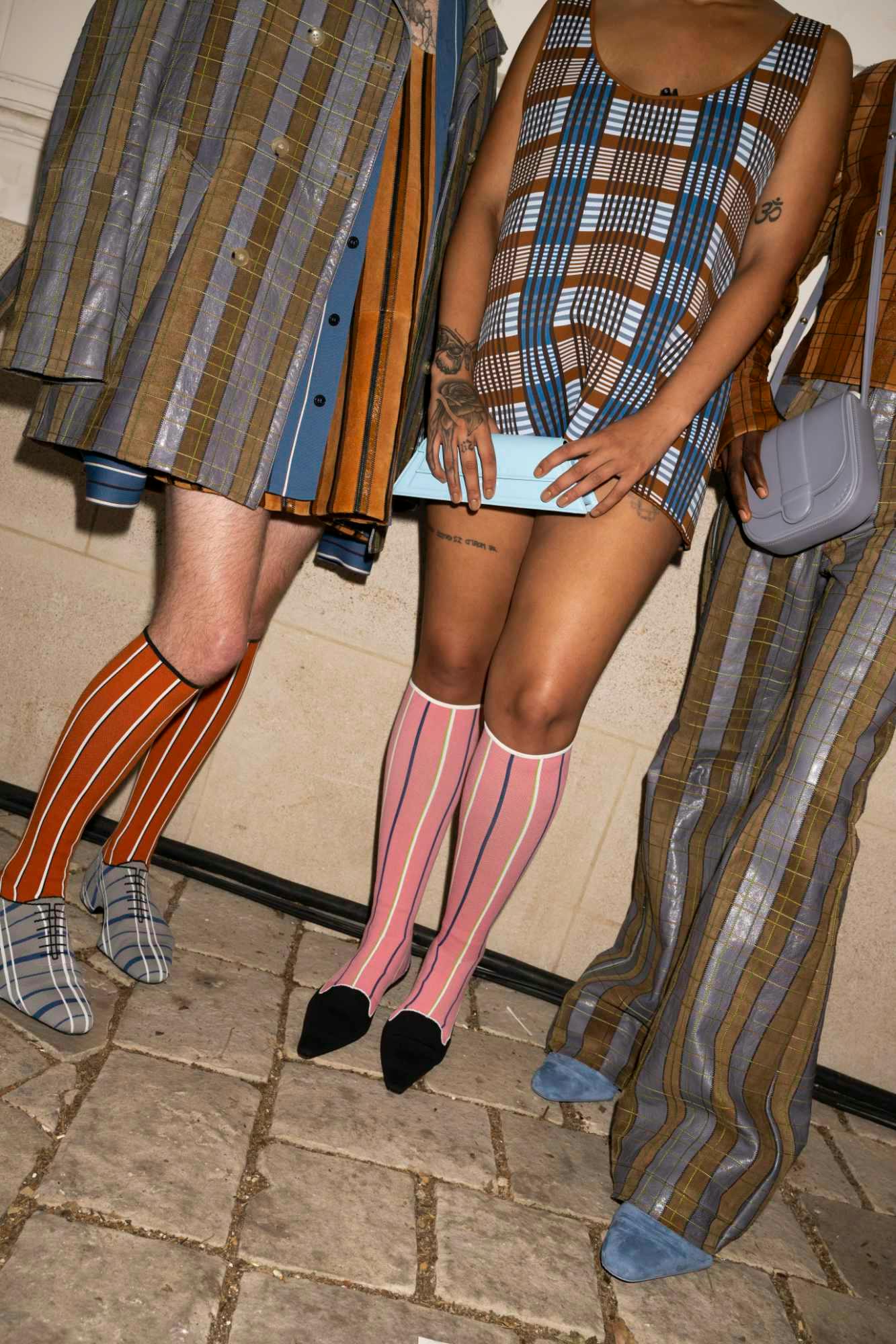 Models wear Marni's Spring/Summer 2024 collection at Paris Fashion Week