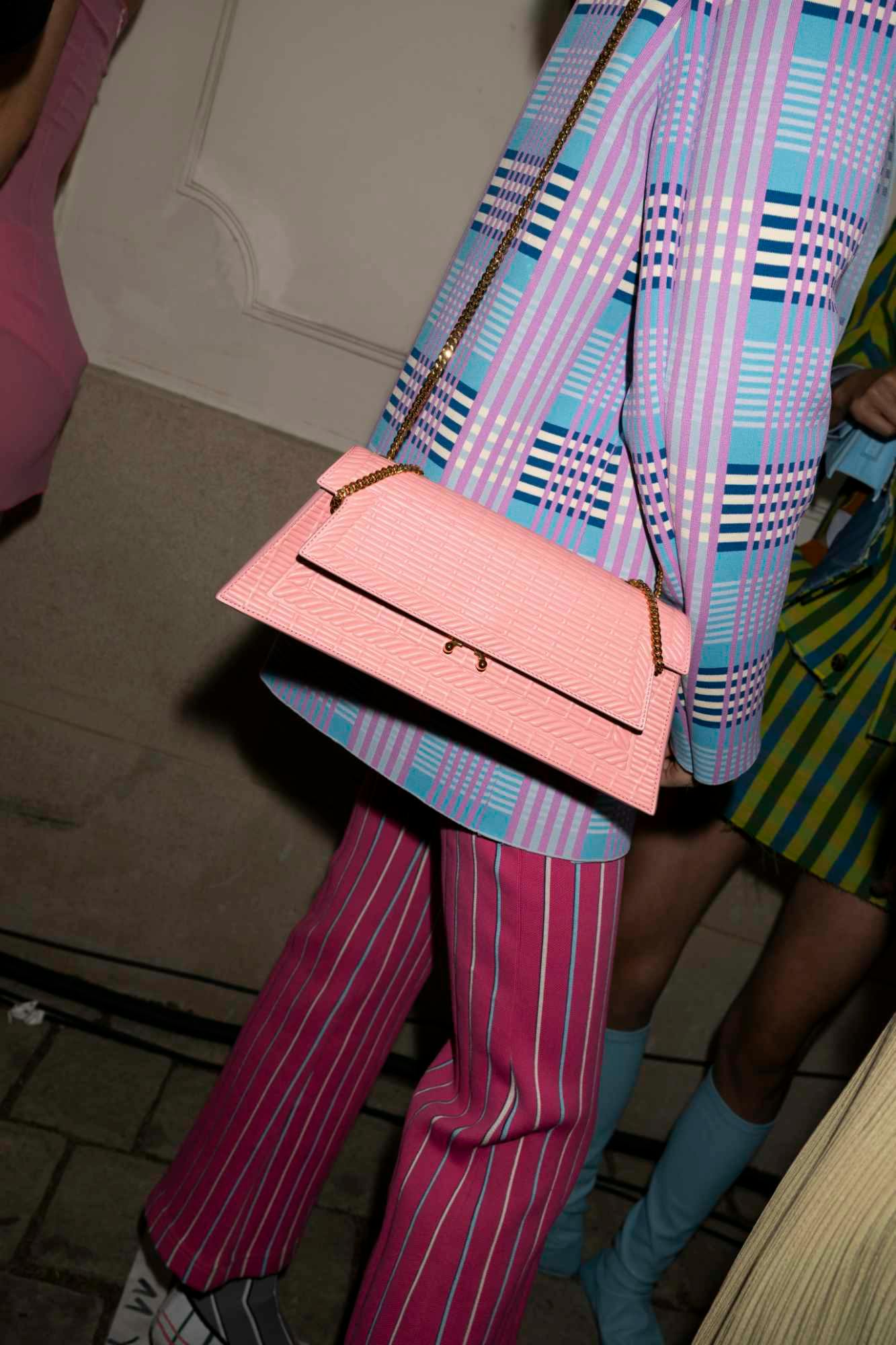 Models wear Marni's Spring/Summer 2024 collection at Paris Fashion Week