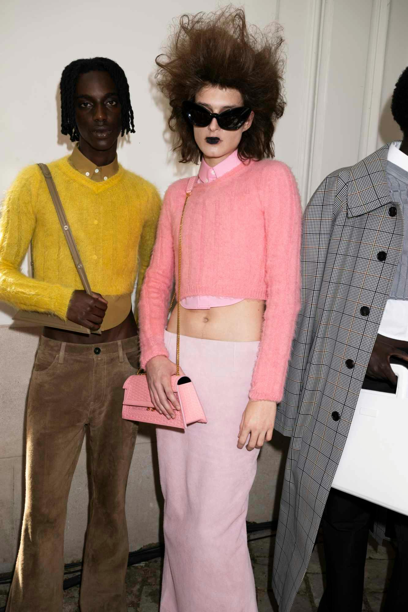 Models wear Marni's Spring/Summer 2024 collection at Paris Fashion Week