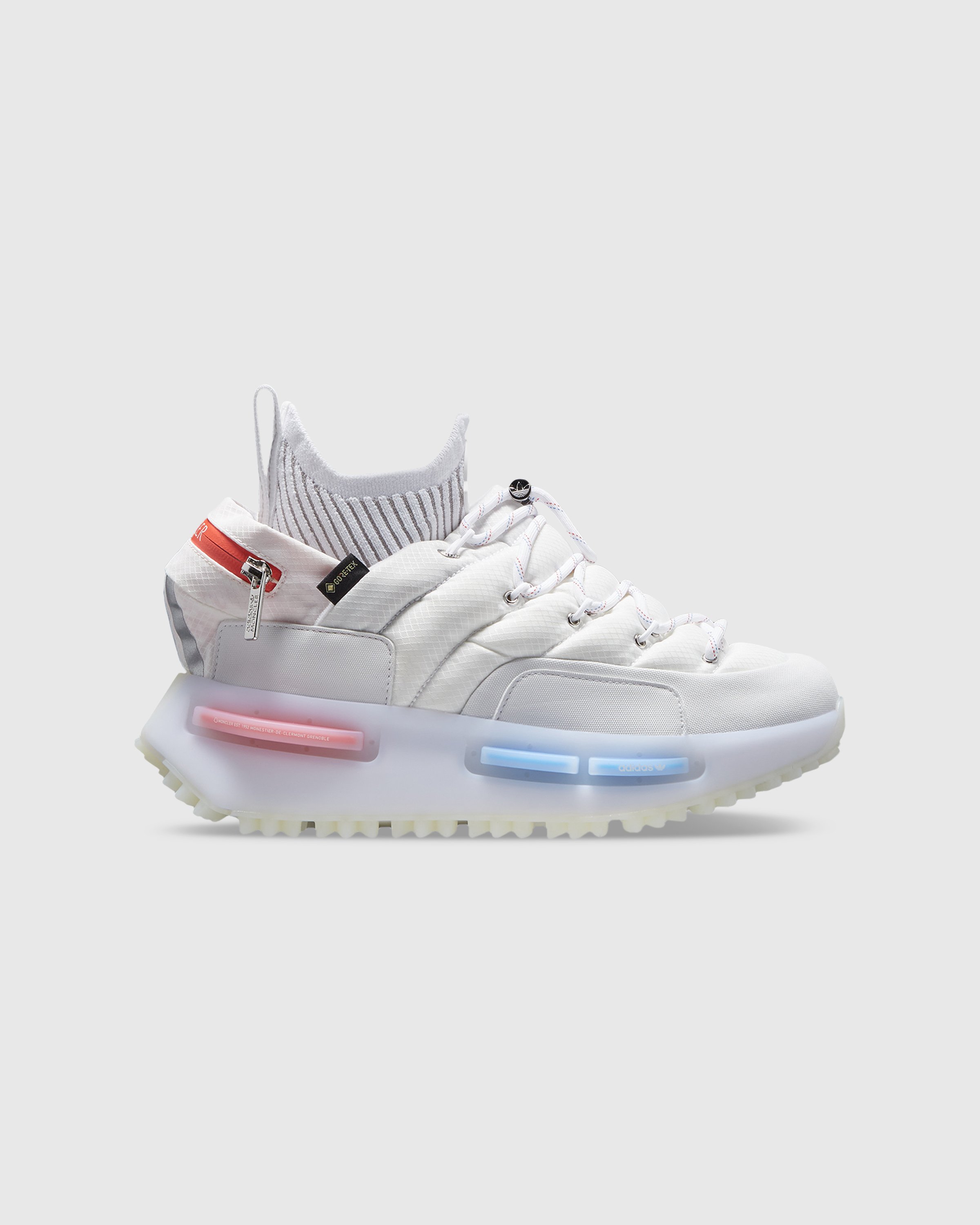 Moncler x adidas Originals - NMD Runner Mid Core White - Footwear - White - Image 1