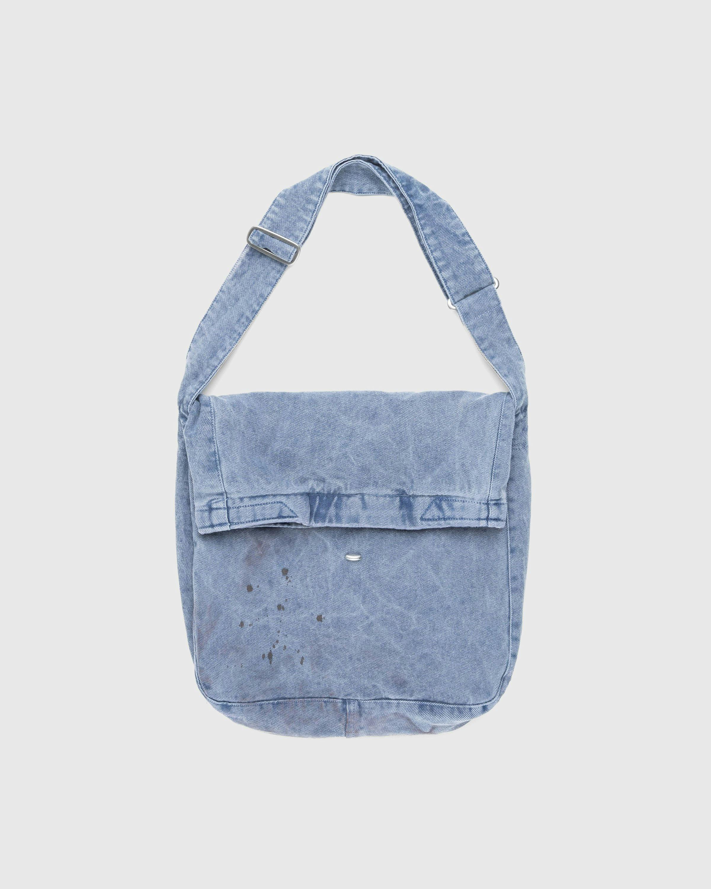 Our Legacy - Washed Denim Sling Bag Black - Accessories - Grey - Image 1