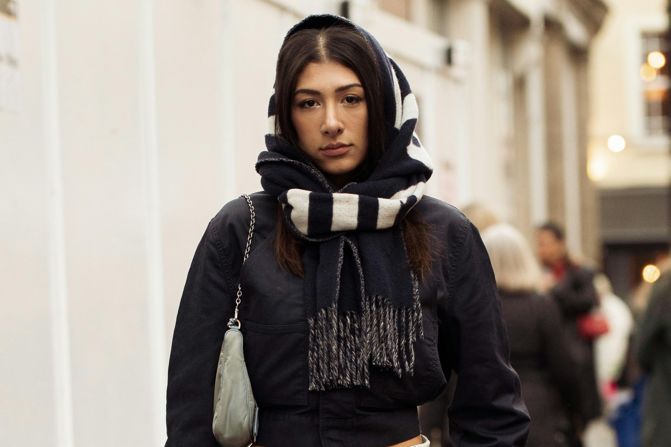 How To Wear A Winter Scarf Like A Street Style Star