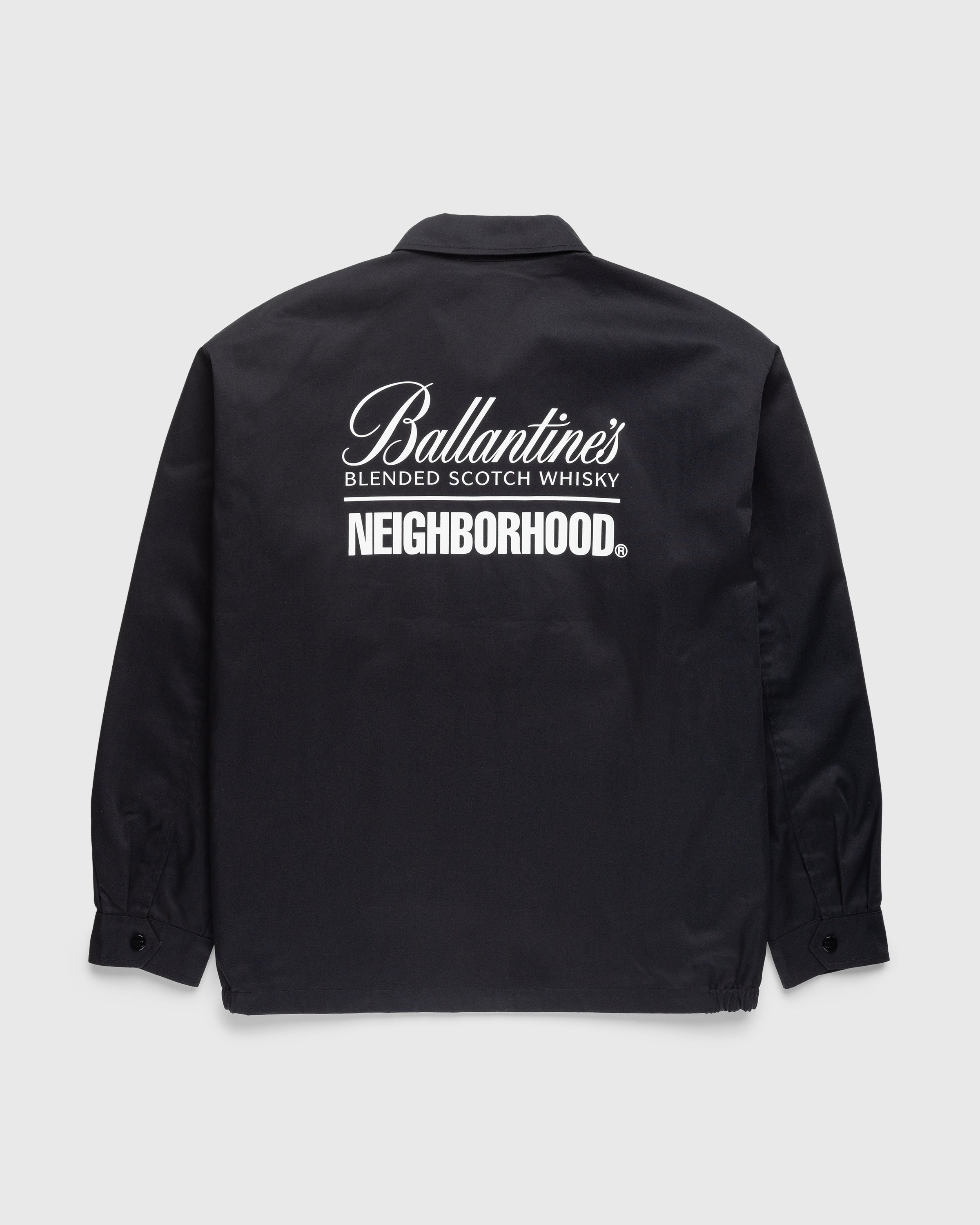Ballantine's x NEIGHBORHOOD. - Zip Work Jacket Black - Clothing - Black - Image 1