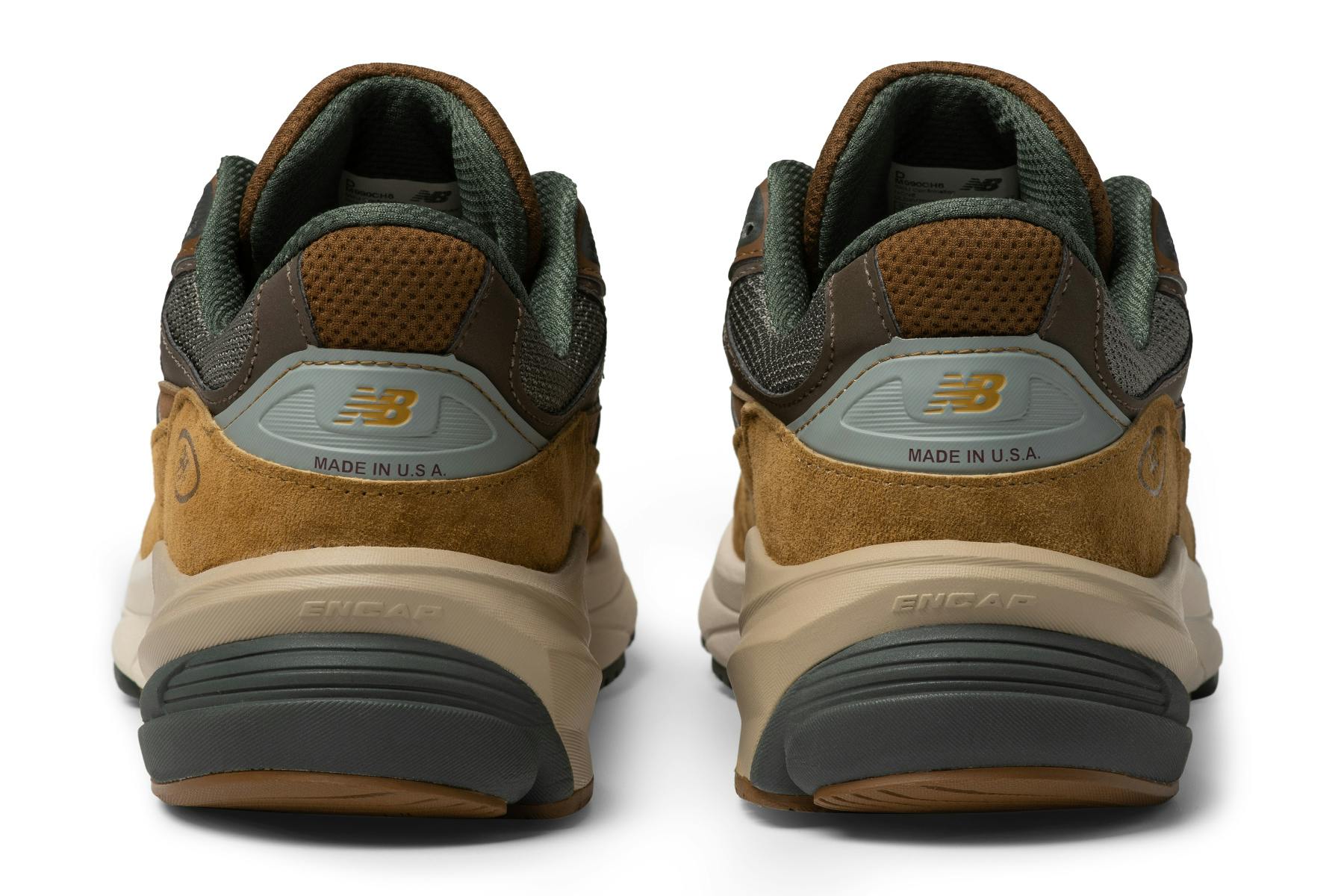 Carhartt WIP x New Balance 990v6 sneaker collaboration is dropping soon.